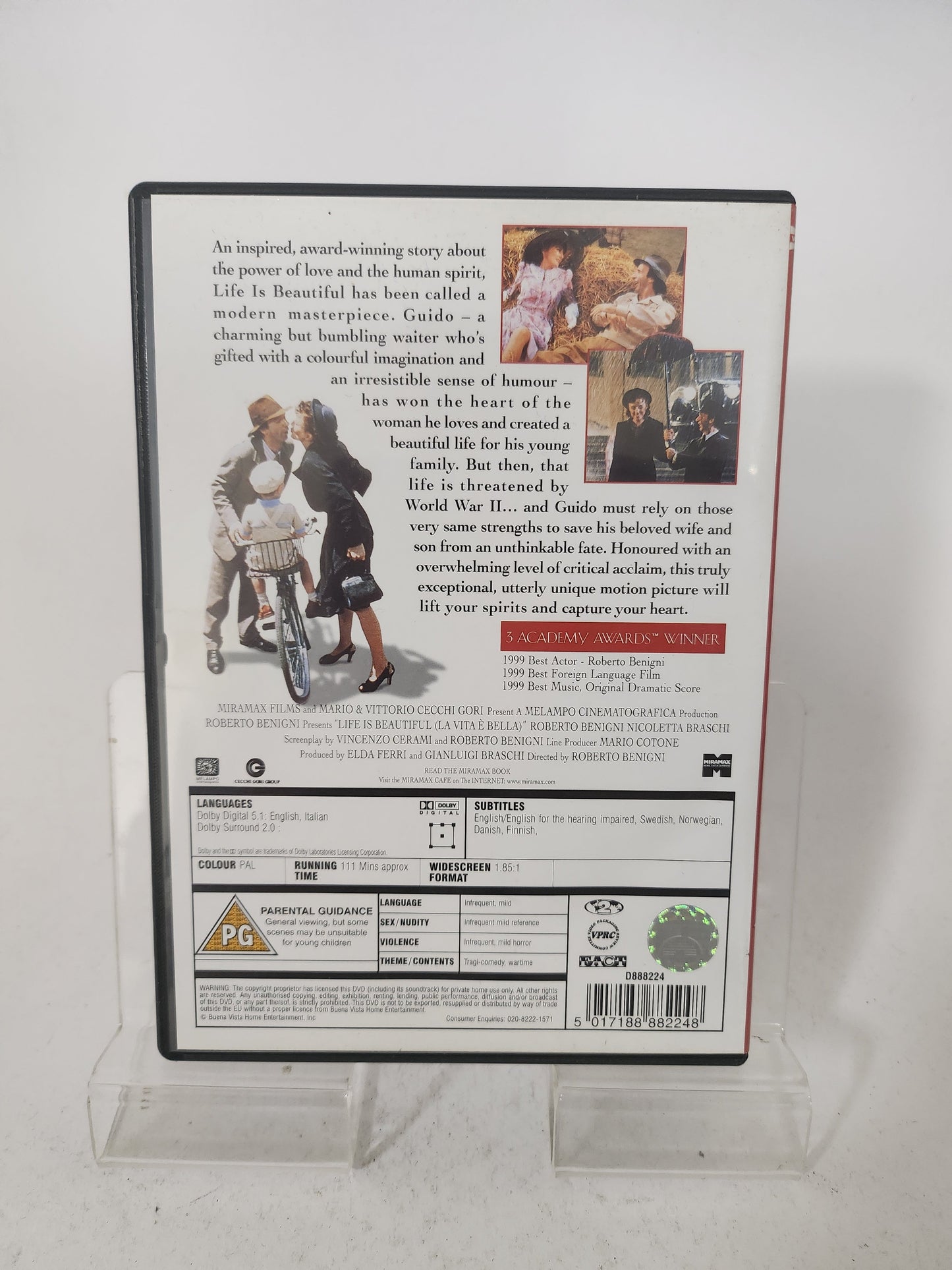 Life is Beautiful Dvd - Dvd Volwassenen