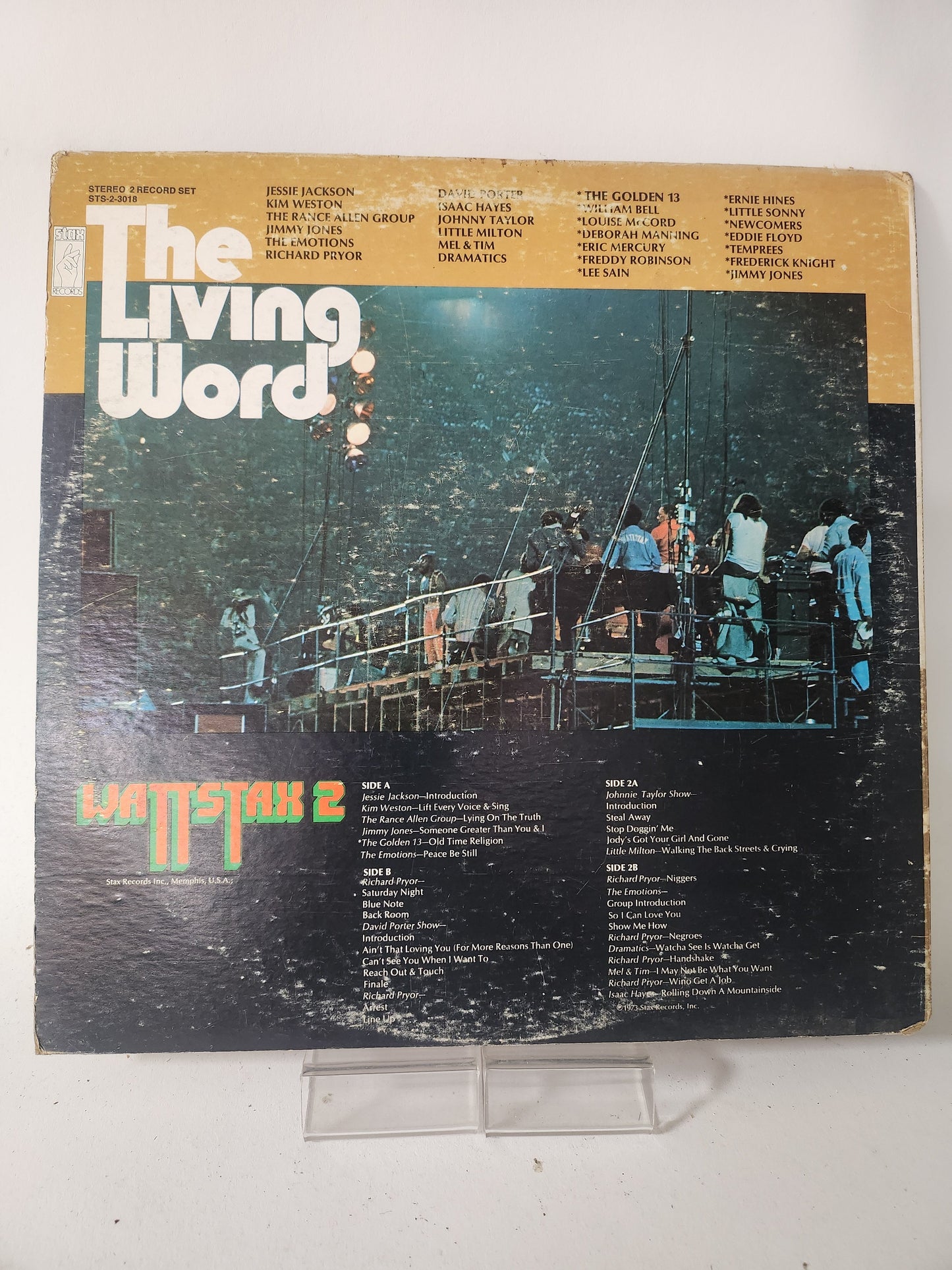 Living Word: Wattstax 2 LP Vinyl - Lp Vinyl