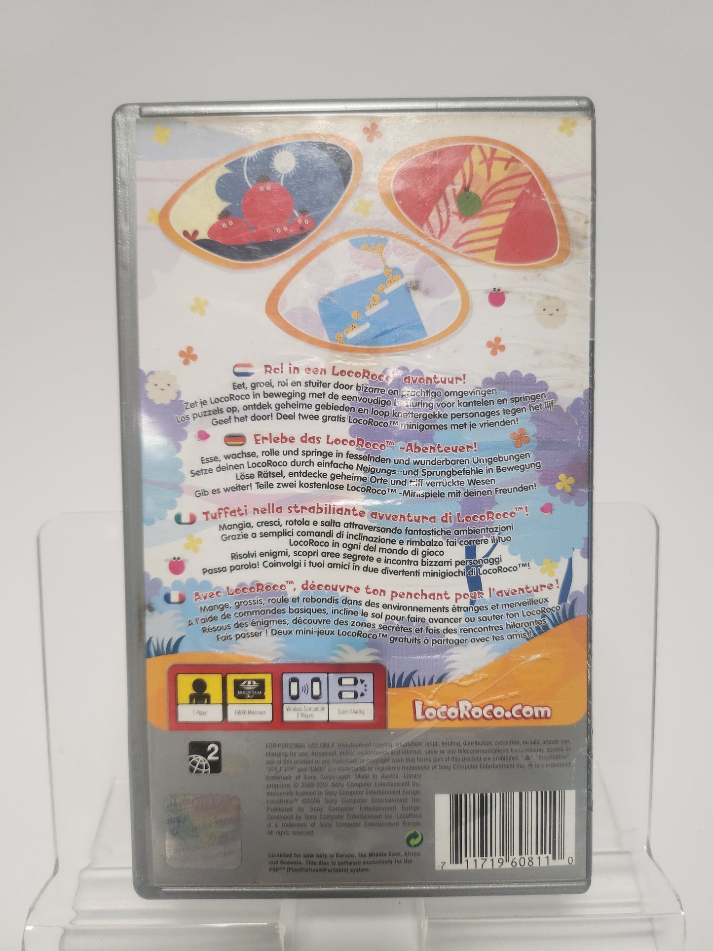 LocoRoco Platinum Edition Playstation Portable - Playstation Portable Games