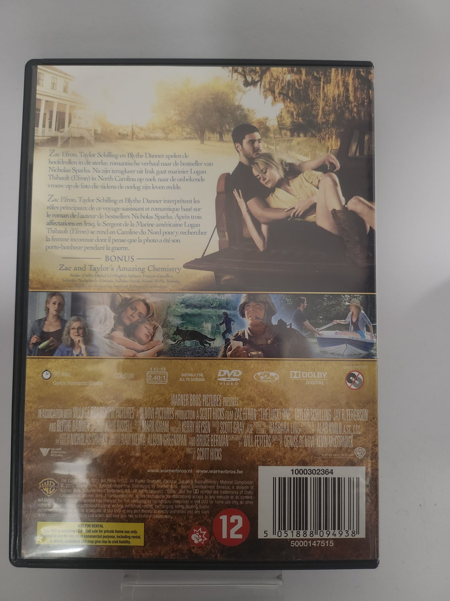 Lucky One Dvd - Dvd Volwassenen