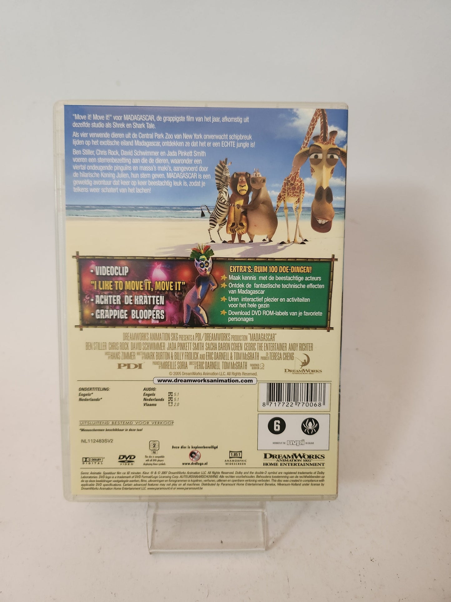 Madagascar Dvd Kids - Dvd kids