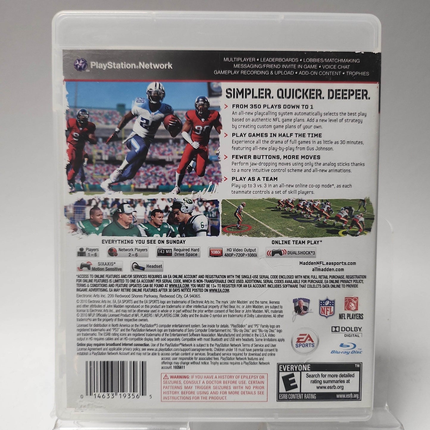 Madden NFL 11 American Edition Playstation 3 - Feniks Gameshop