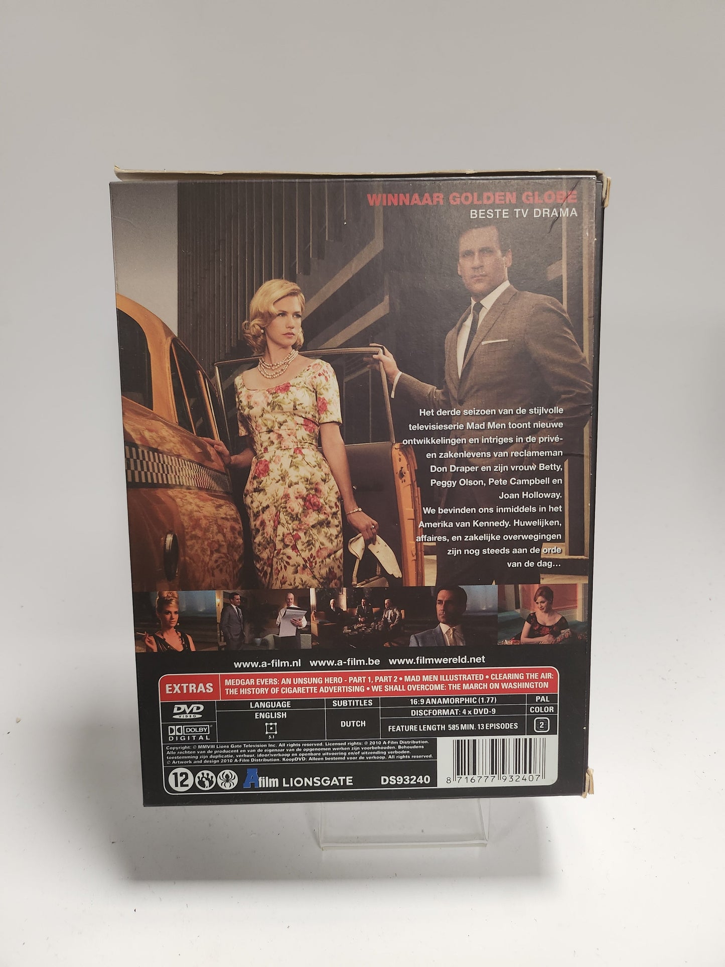 Madmen het Derde Seizoen Dvd Box - Dvd Volwassenen
