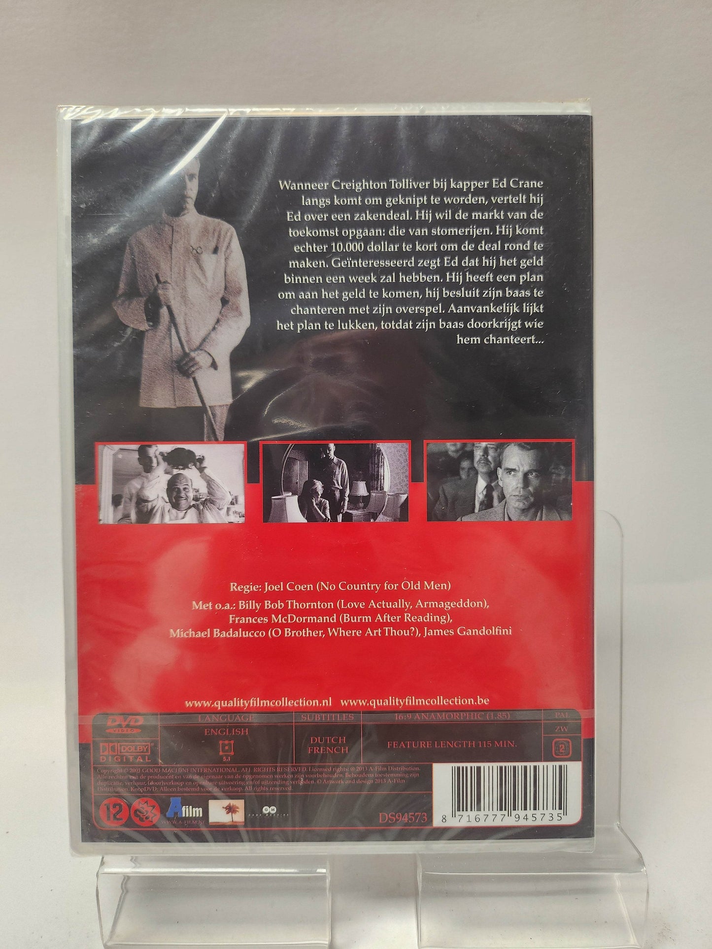 Man Who Wasn't There geseald DVD - Feniks Gameshop