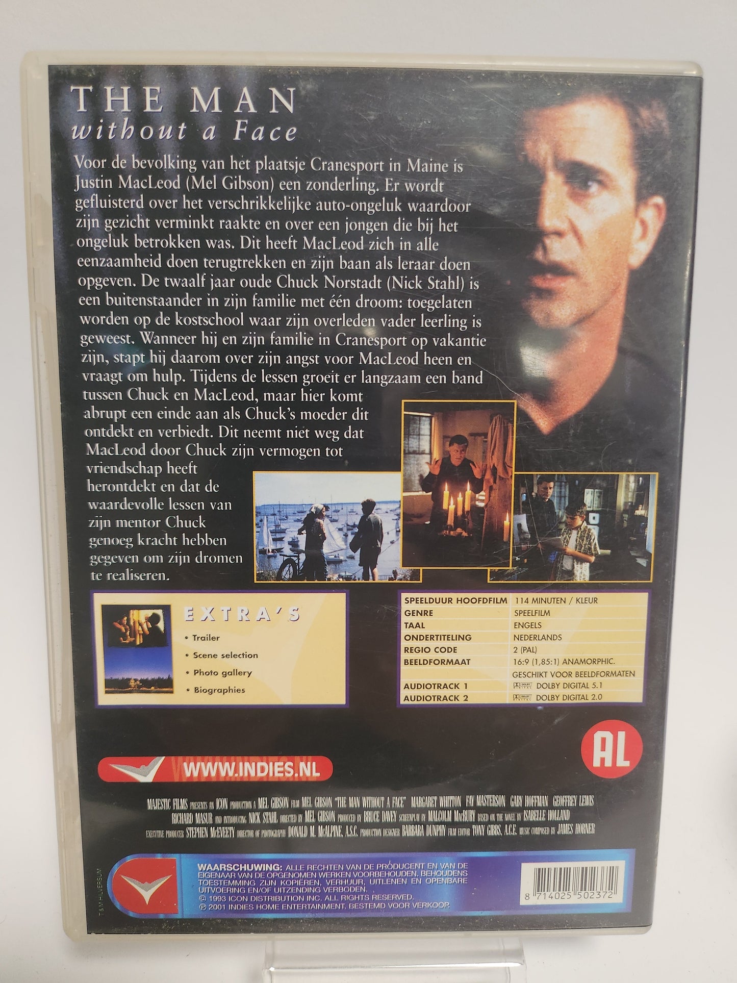 Man without a Face Dvd - Dvd Volwassenen
