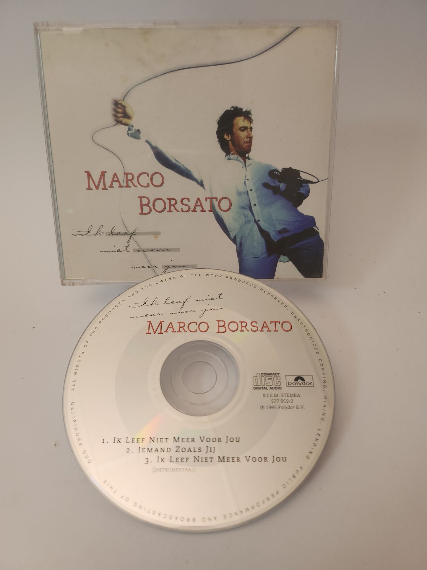 Marco Borsato: Ik Leef niet meer voor Jou CD Single - CD Single