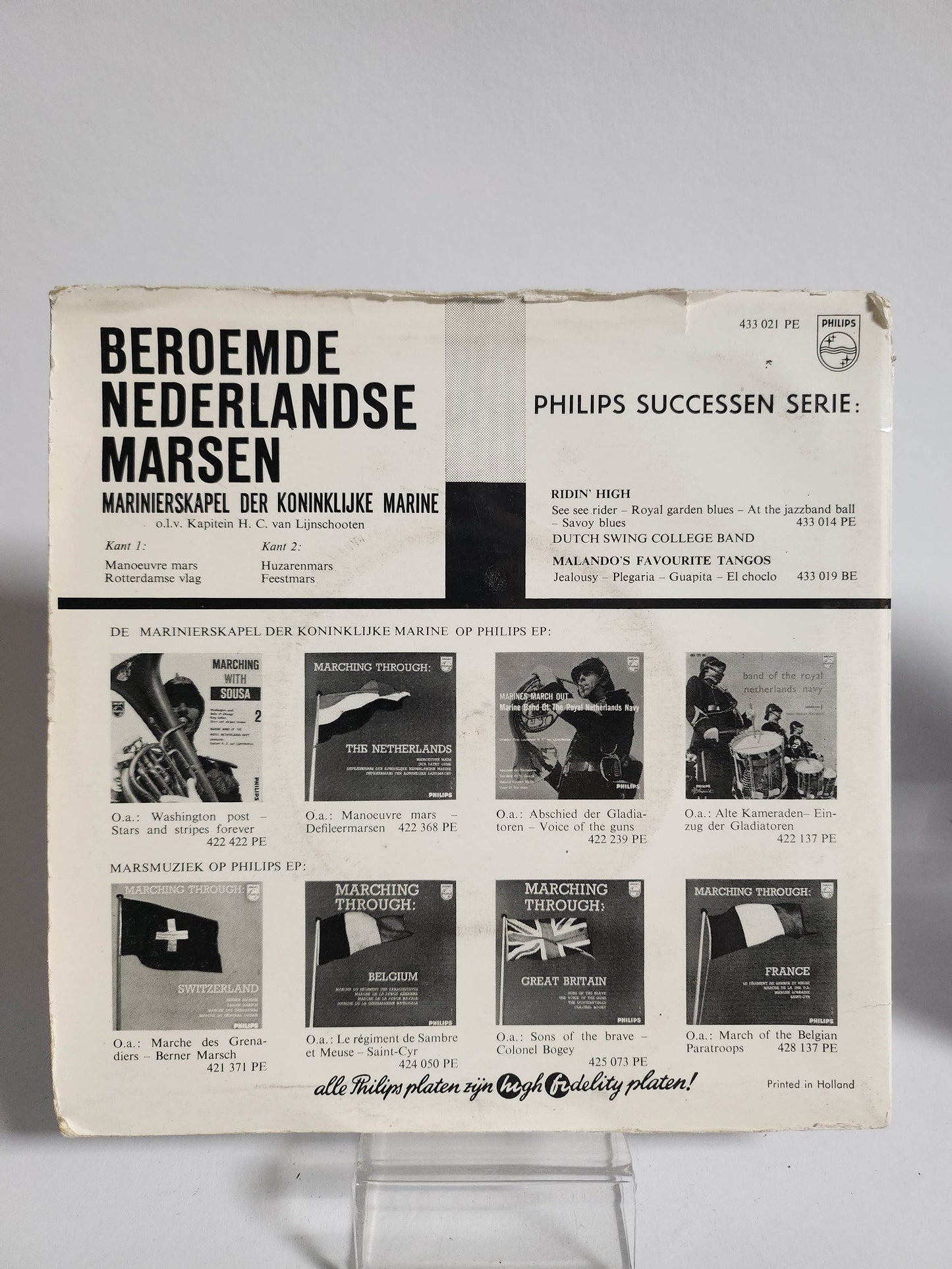 Marines on Parade: Beroemde Nederlandse Marsen Single Vinyl - Feniks Gameshop