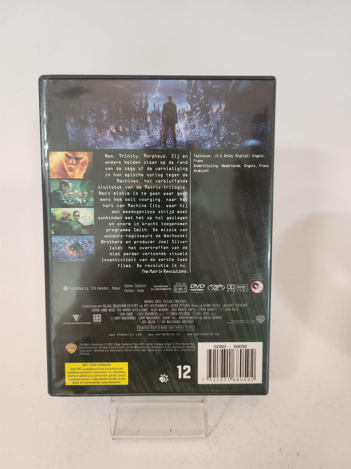 Matrix Revolutions DVD - Dvd Volwassenen