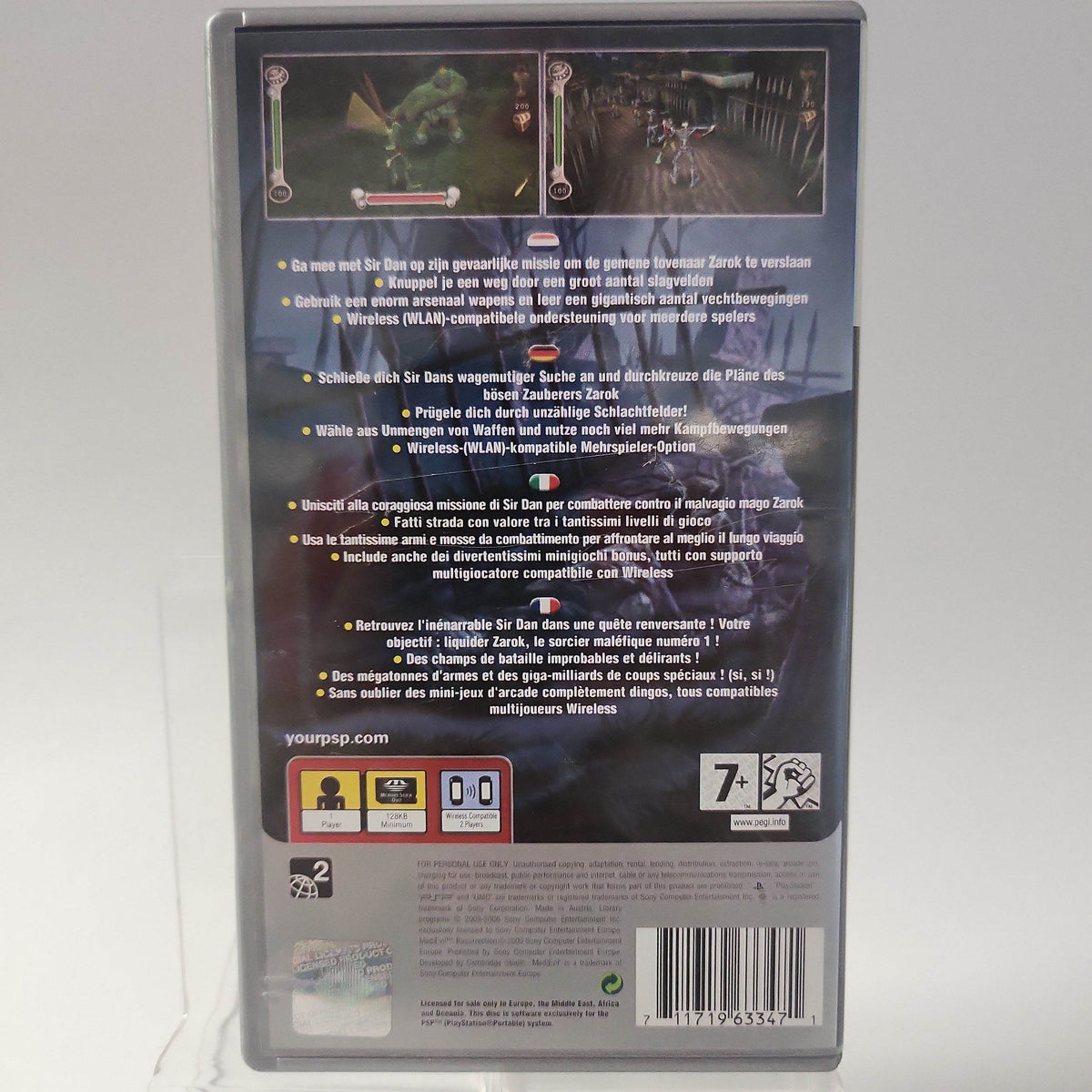 MediEvil Resurrection Platinum Edition Playstation Portable - Feniks Gameshop