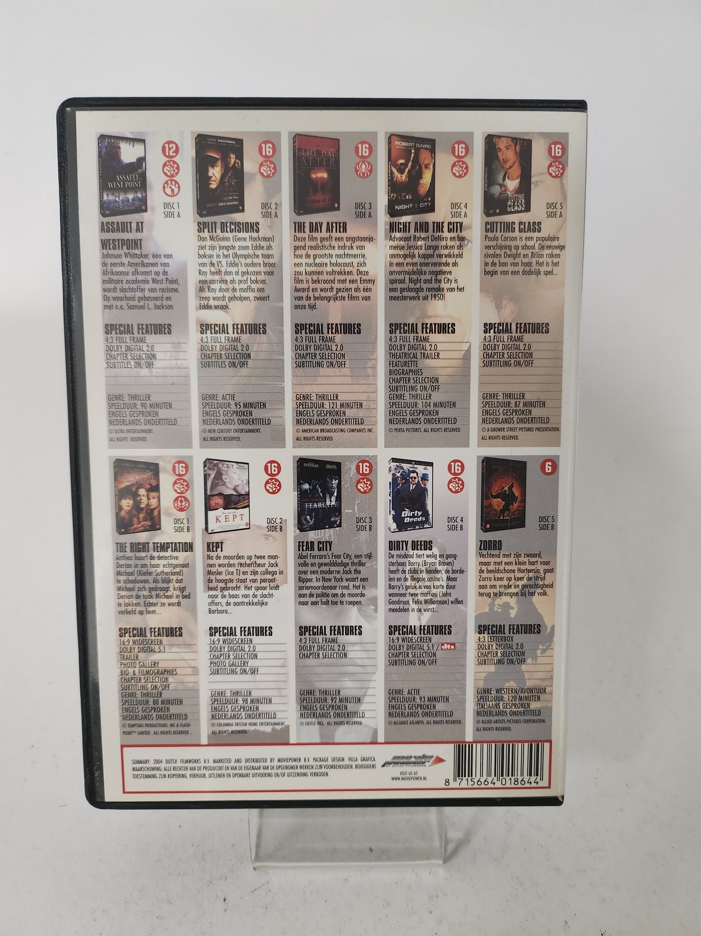 Mega 10 Movies Pack Deel 2 Dvd Box - Dvd Volwassenen