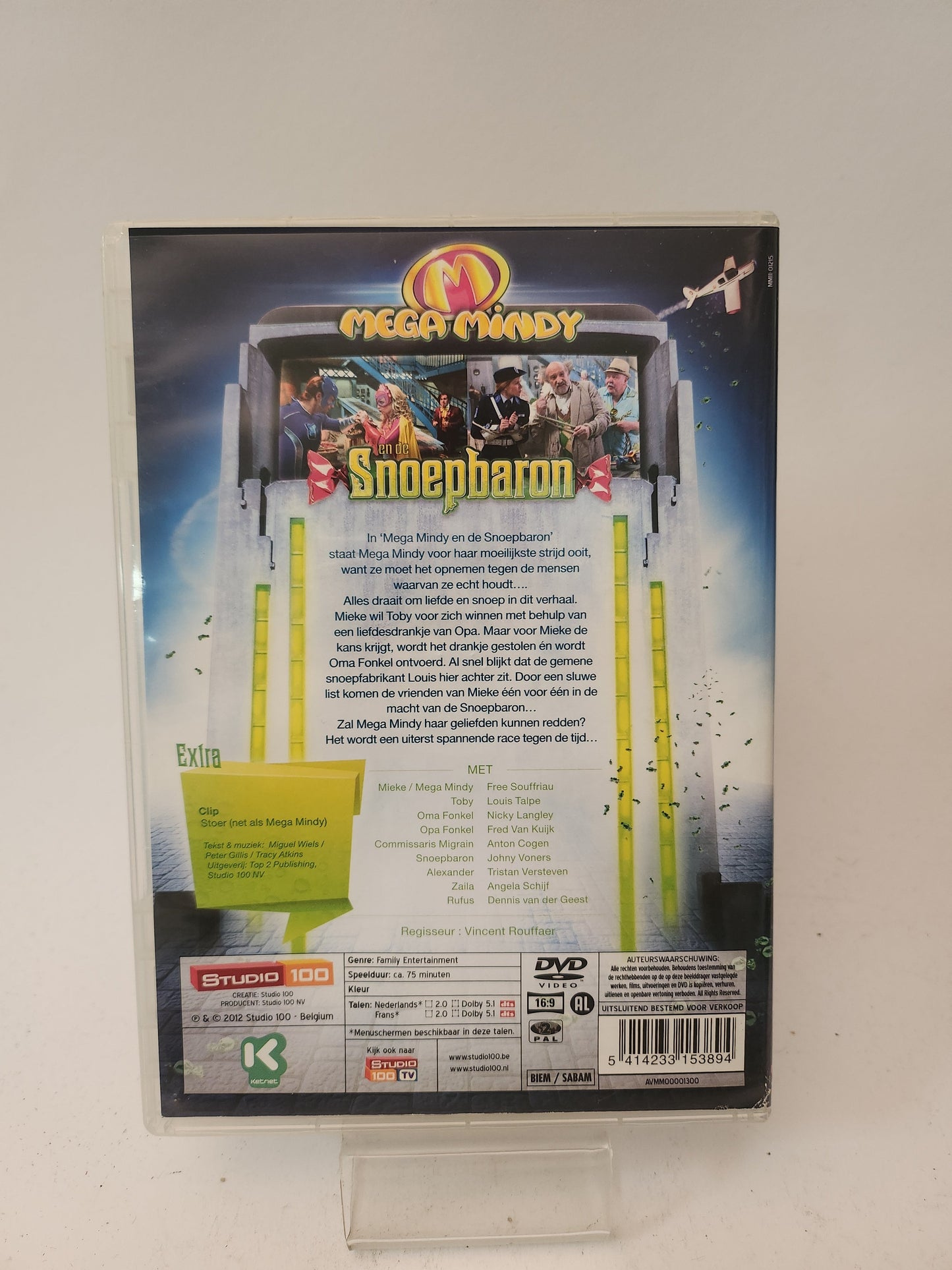 Mega Mindy Snoep Baron DVD Kids - Dvd kids