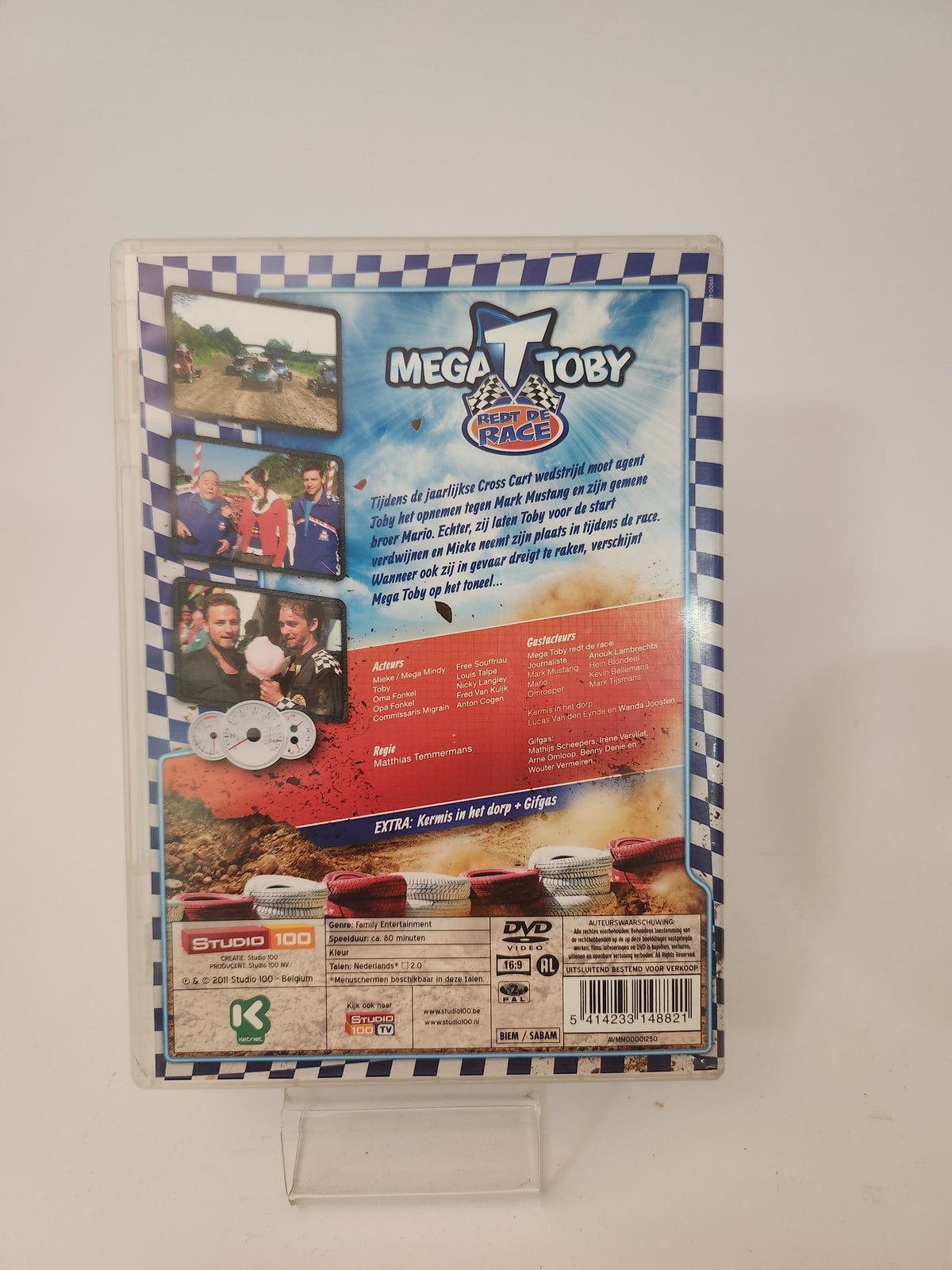 Mega Toby Redt de Race Dvd Kids - Dvd kids