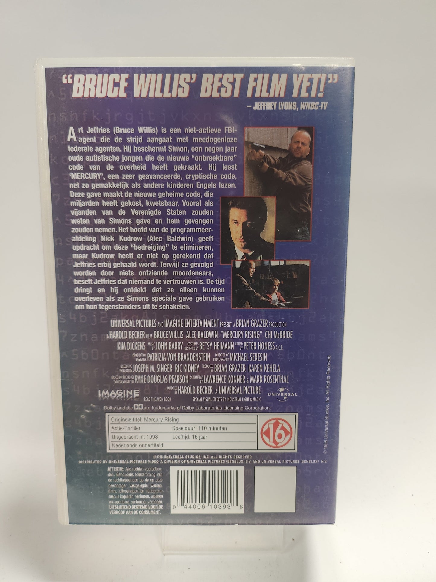 Mercury Rising VHS - VHS Volwassenen