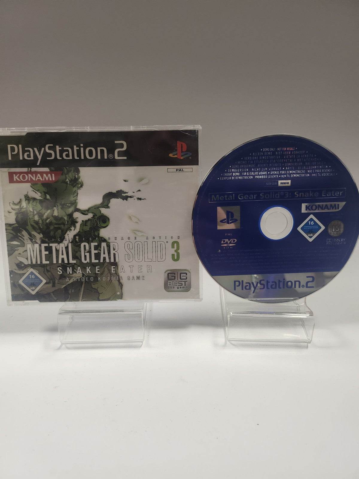 Metal Gear Solid 3 Snake Eater Demo Disc Playstation 2 - Feniks Gameshop