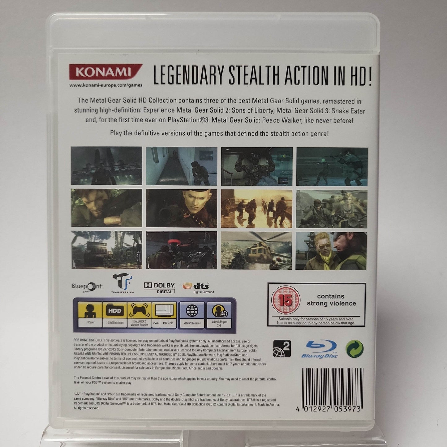 Metal Gear Solid HD Collection Playstation 3 - Feniks Gameshop