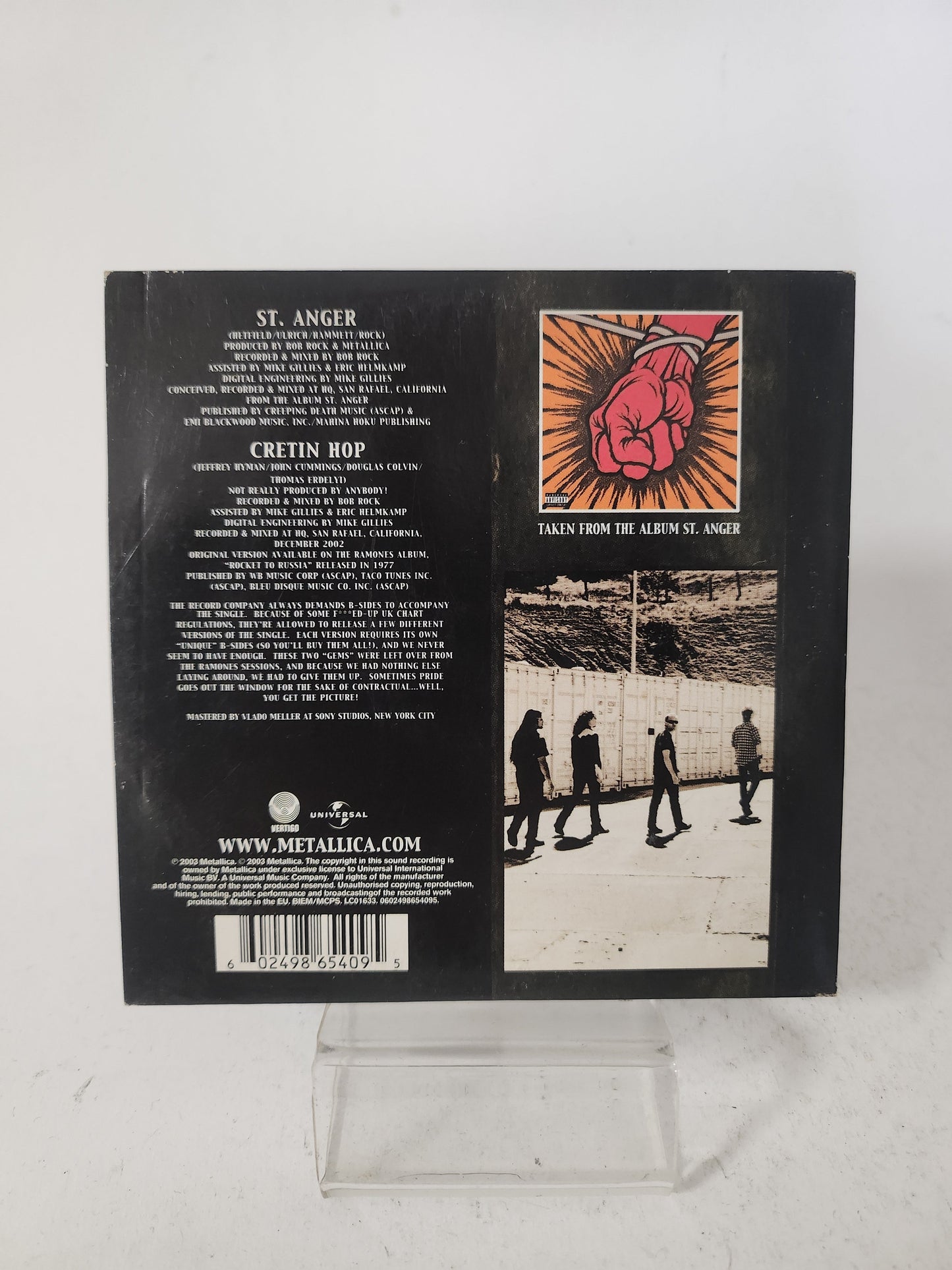Metallica: St Anger CD Single - CD Single