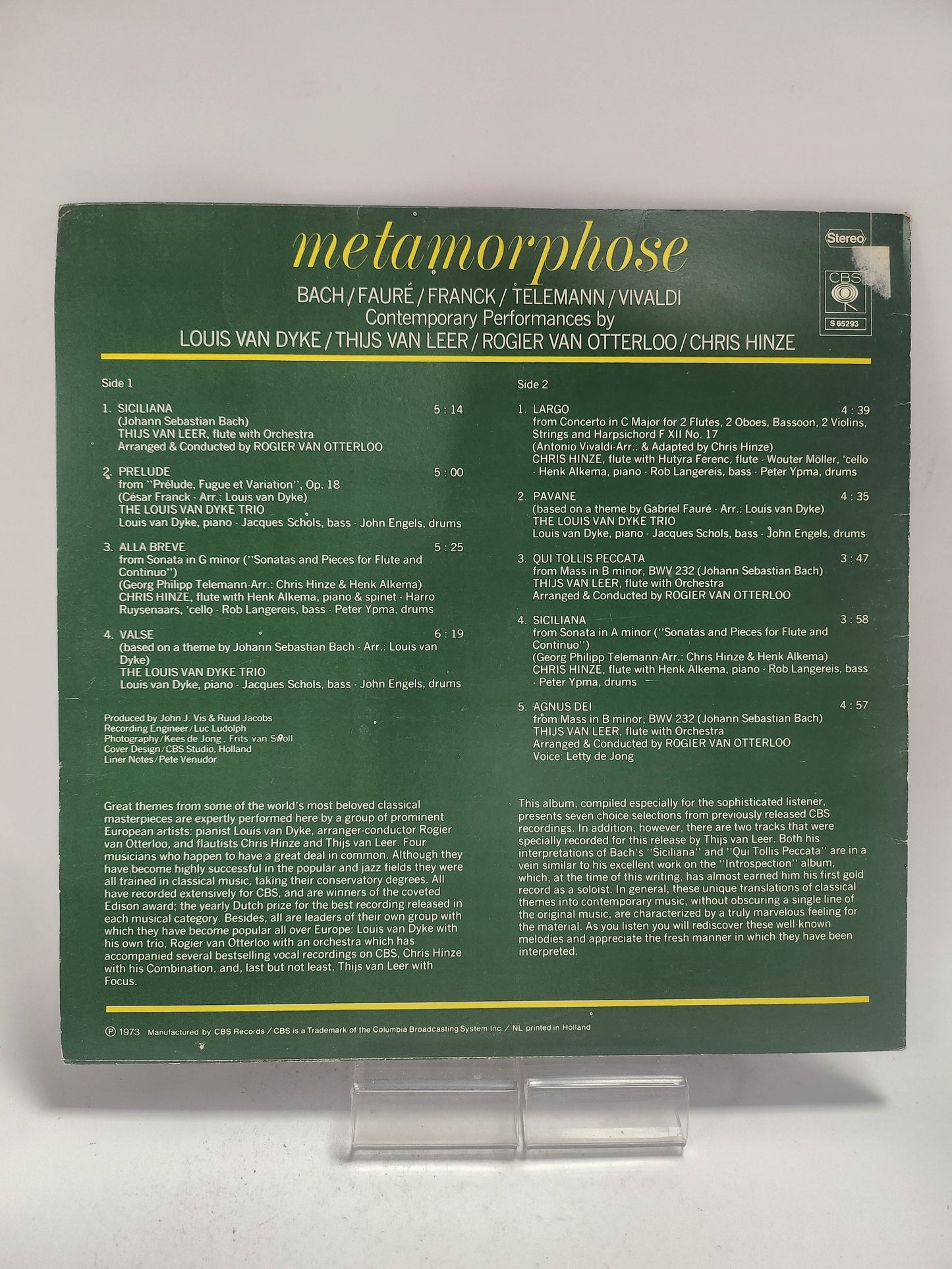 Metamorphose LP Vinyl - Lp Vinyl