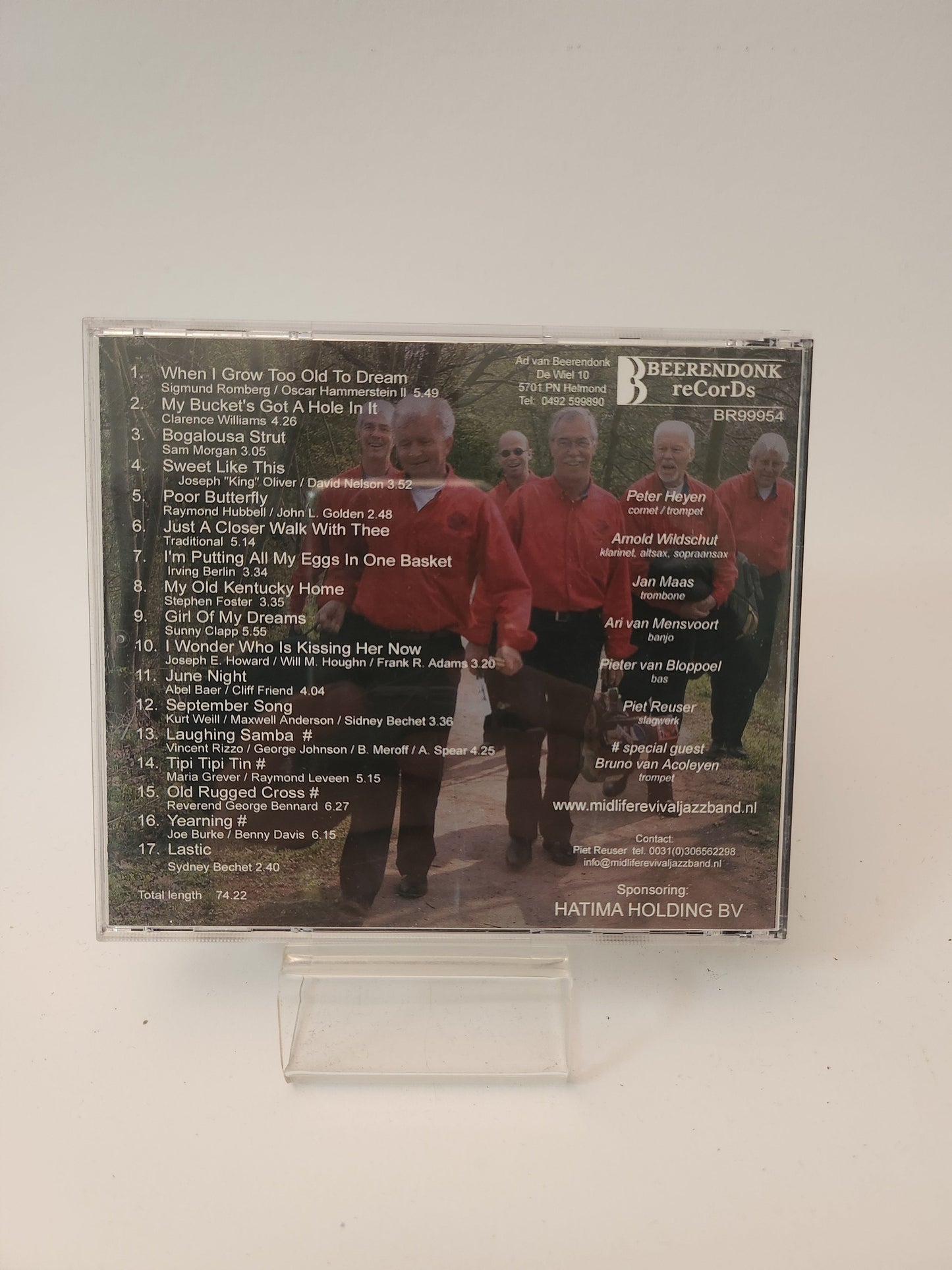 Midlife Revival Jazzband: Live CD - Cd