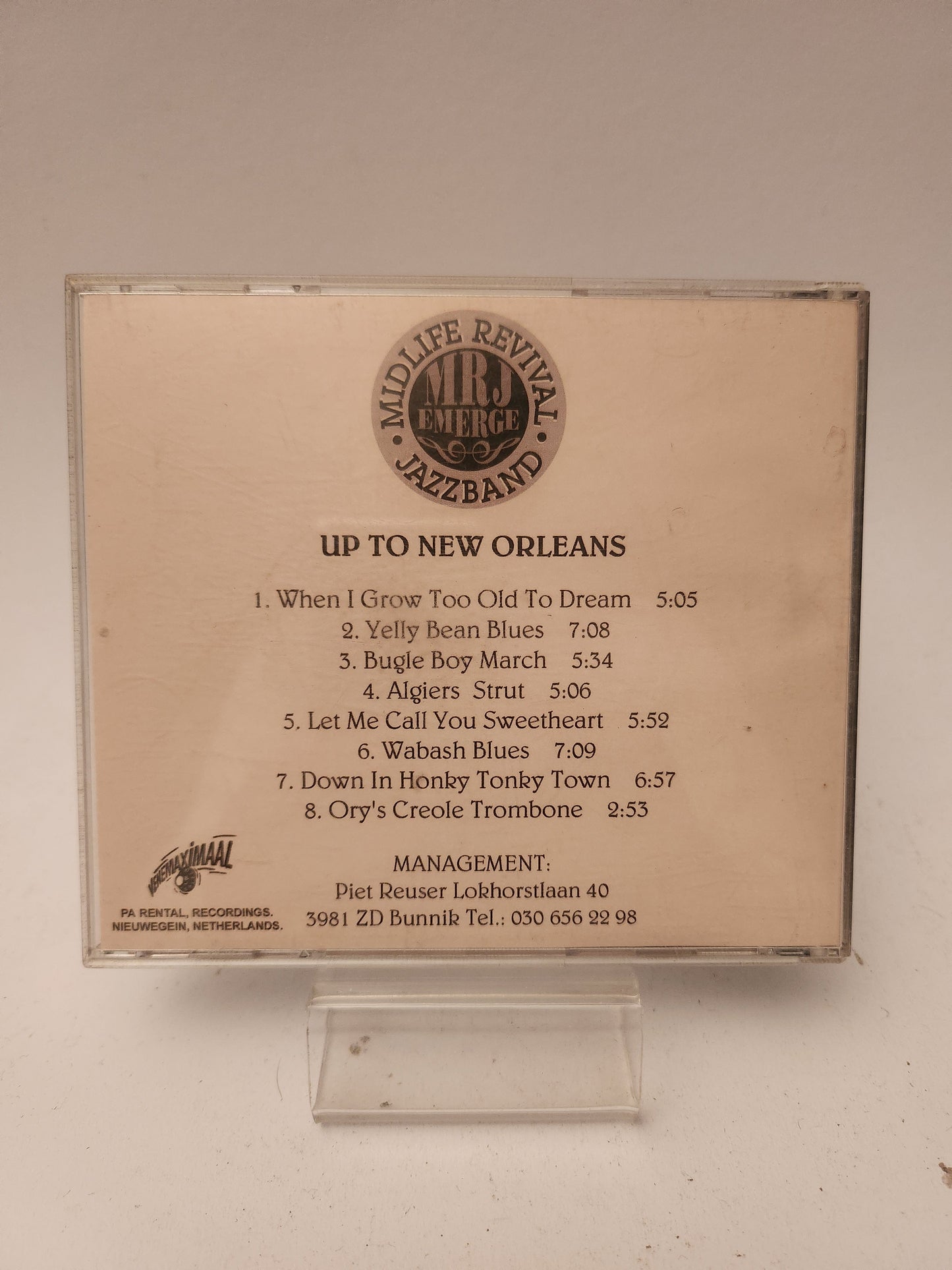 Midlife Revival Jazzband: Up to New Orleans CD - Cd