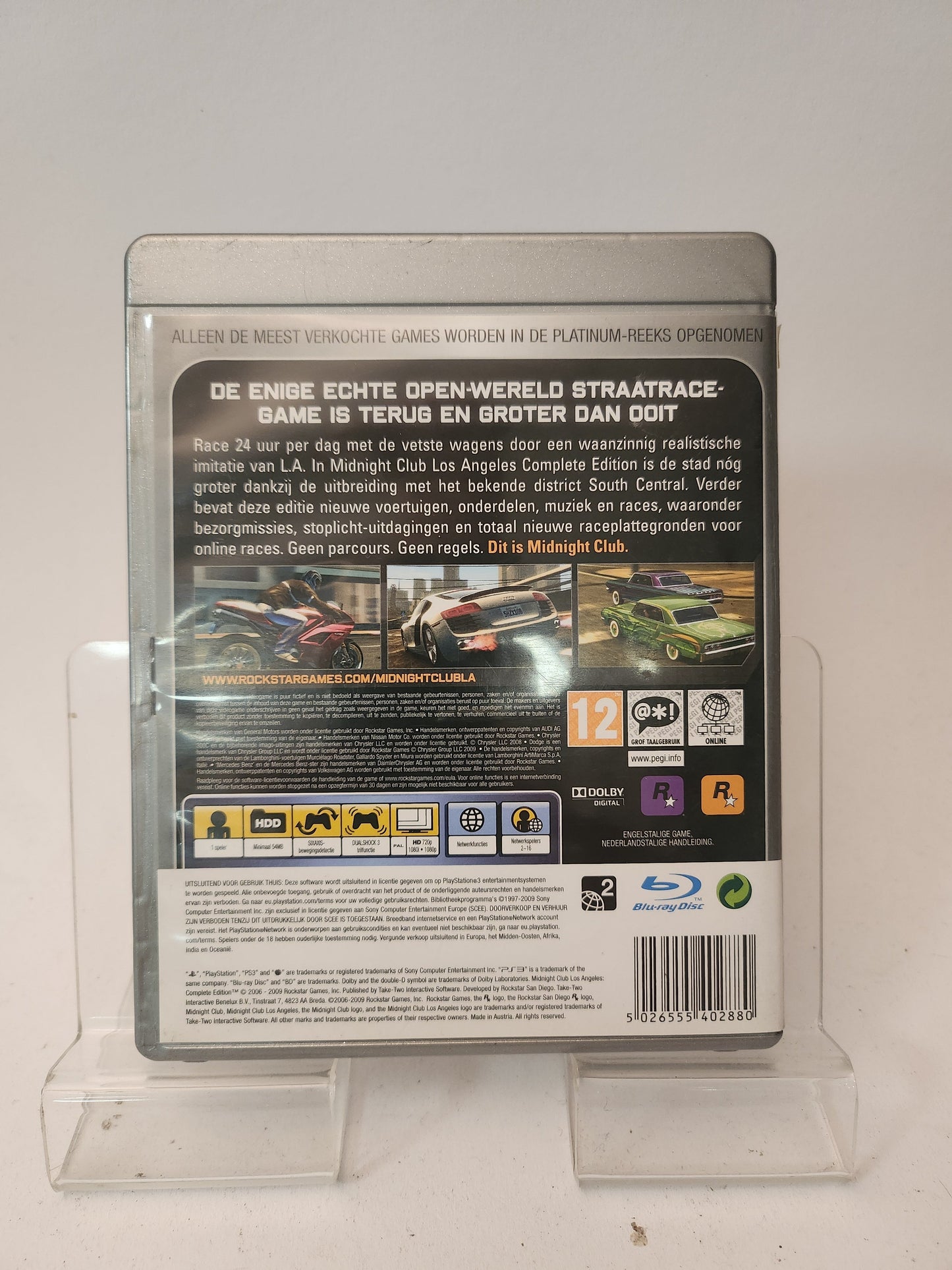 Midnight Club Los Angeles Complete Platinum Playstation 3 - playstation 3 Games