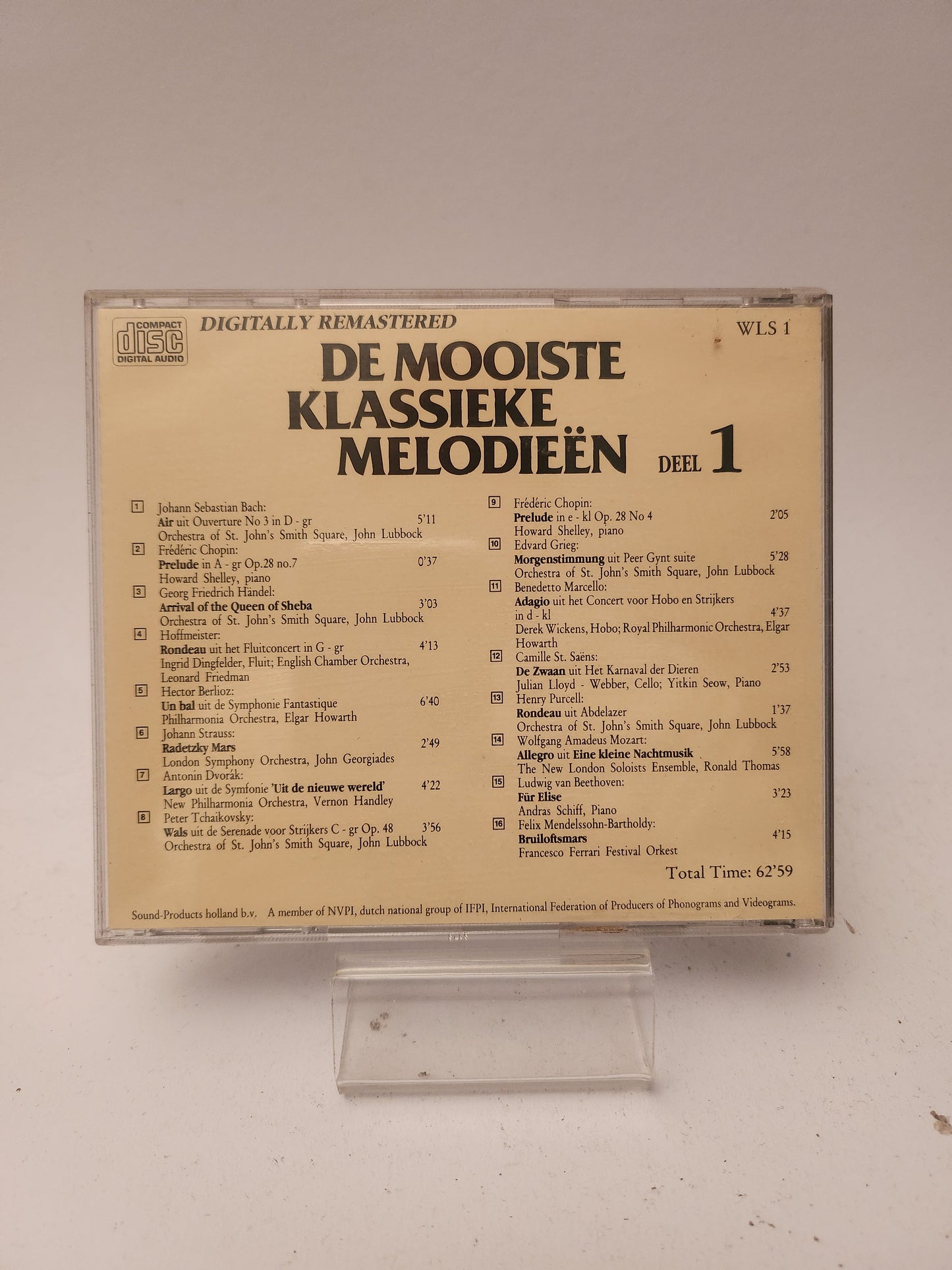 Mooiste Klassieke Melodiën Deel 1 CD - Cd