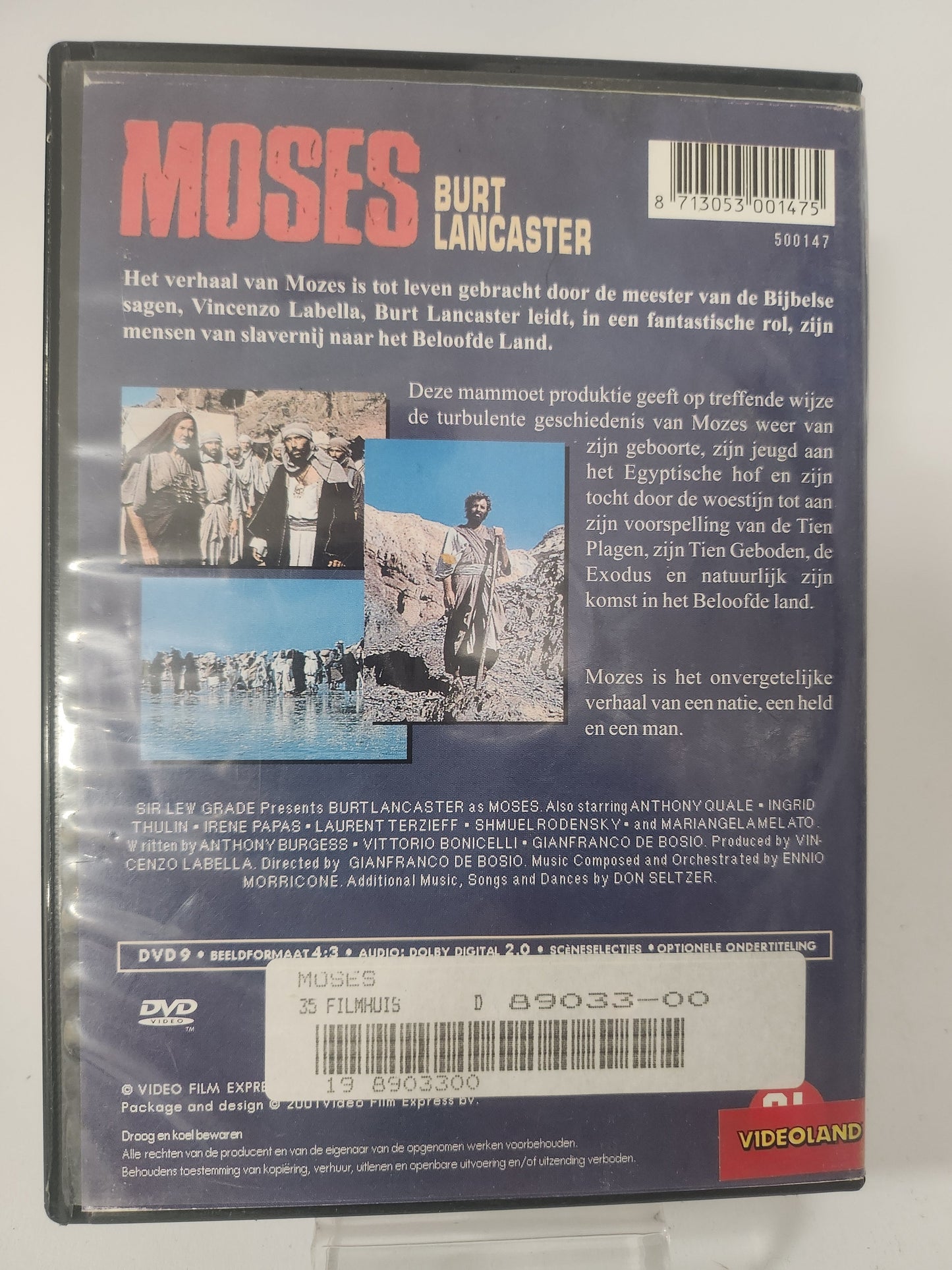 Moses Dvd - Dvd Volwassenen