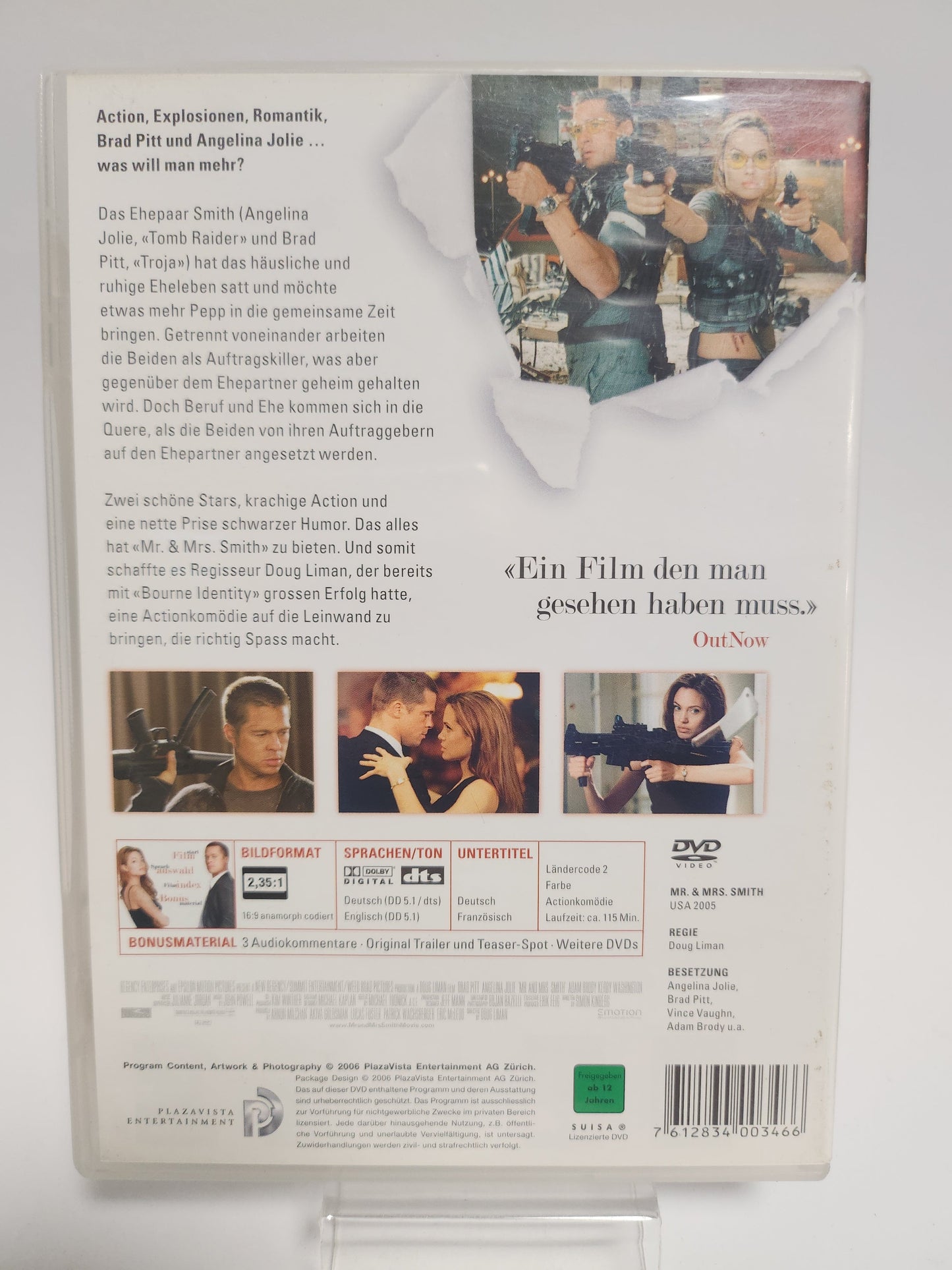 Mr & Mrs Smith Dvd - Dvd Volwassenen