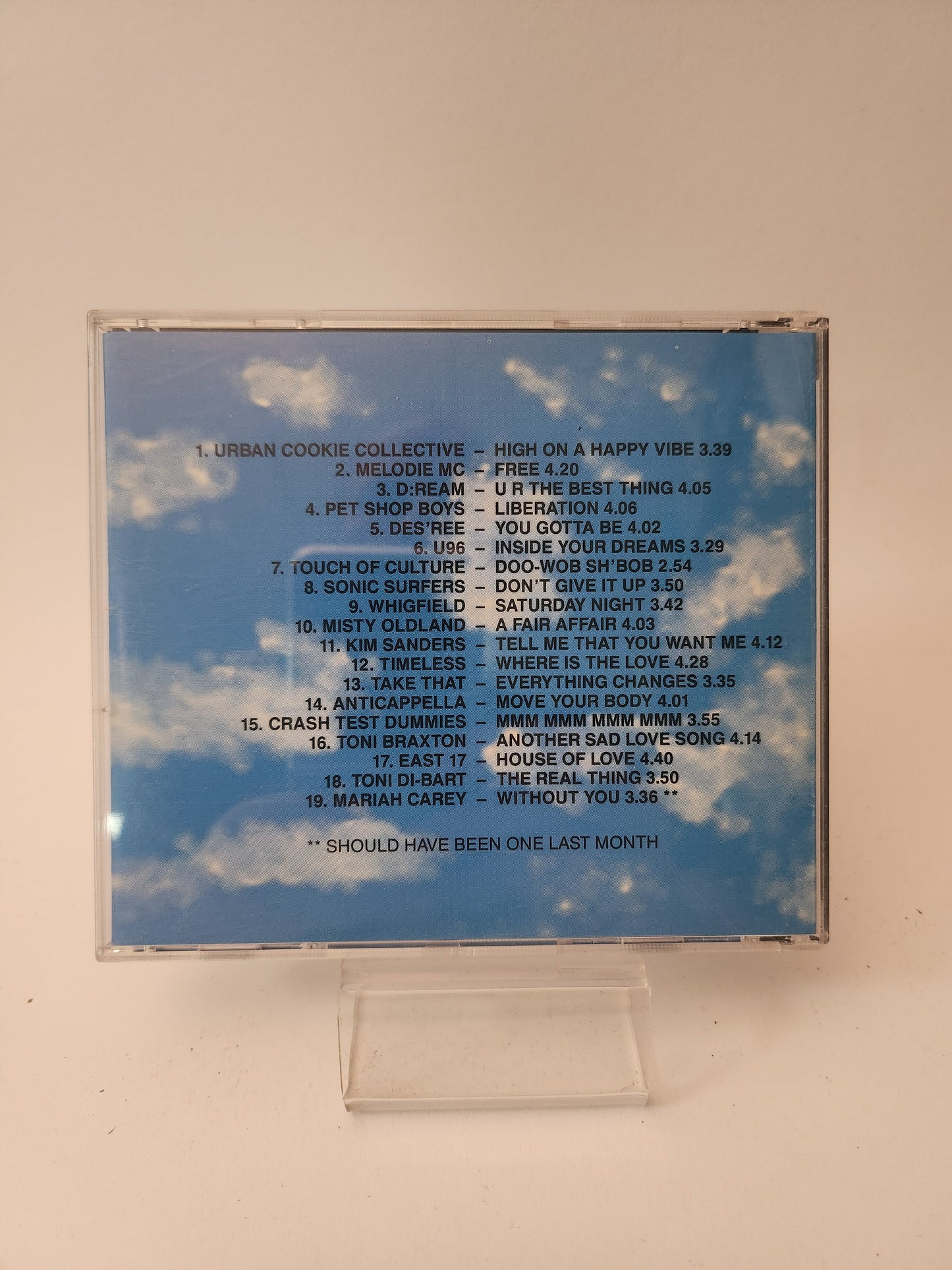 MTV Eurochart May 1994 CD - Cd