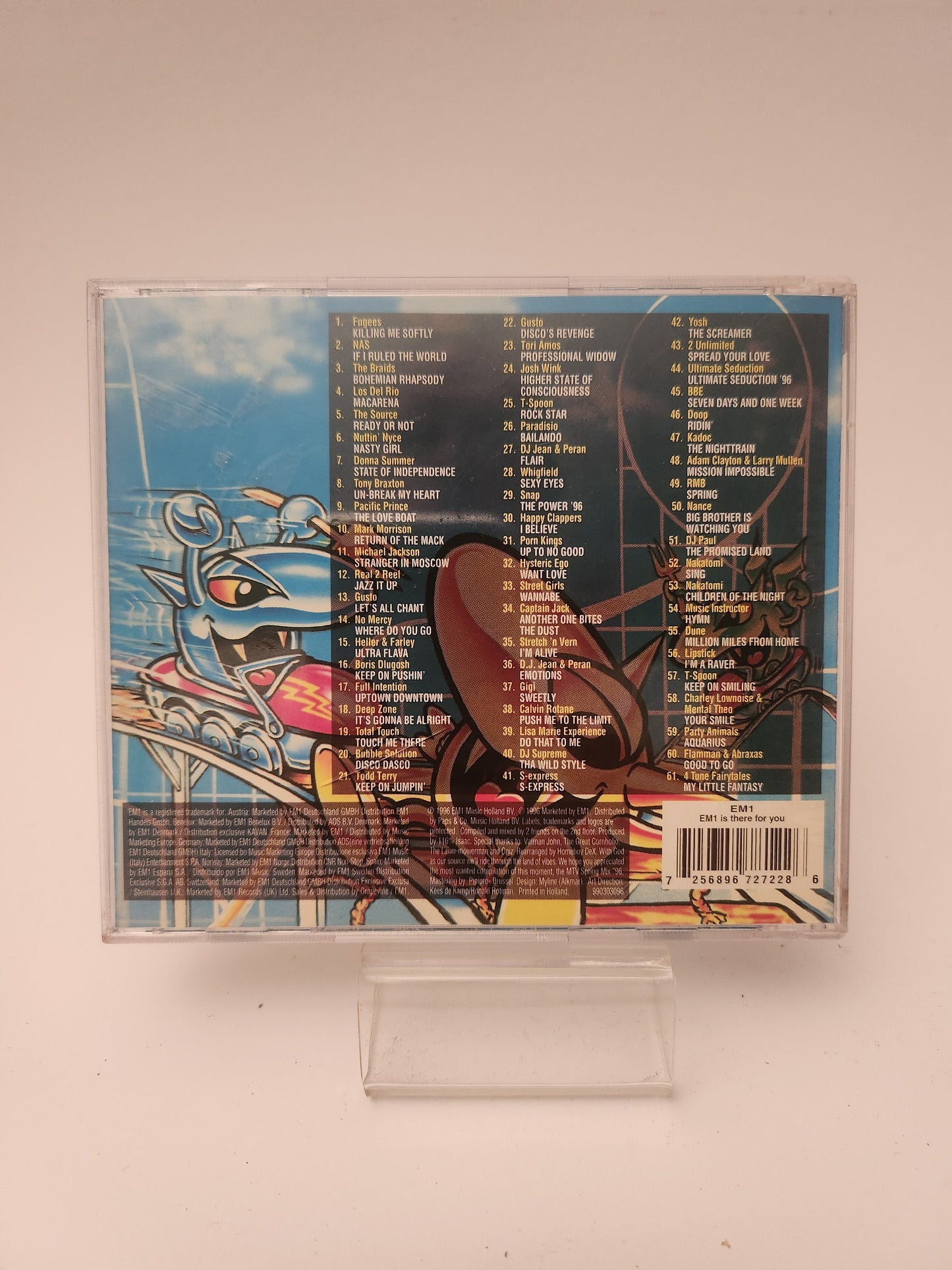 MTV Winter Dance Mix ’96 CD - Cd