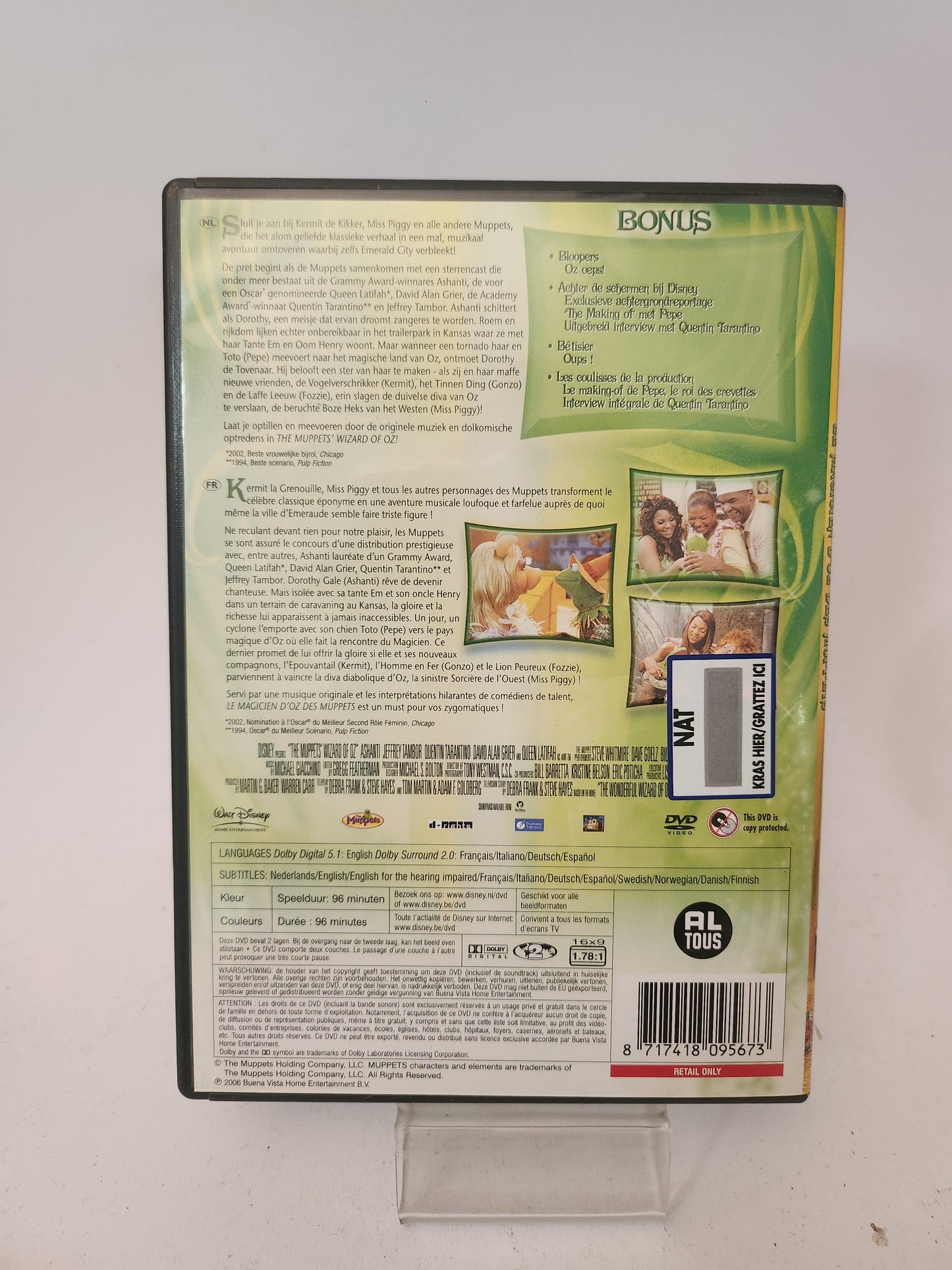 Muppets: Wizzard of Oz Dvd Kids - Dvd kids