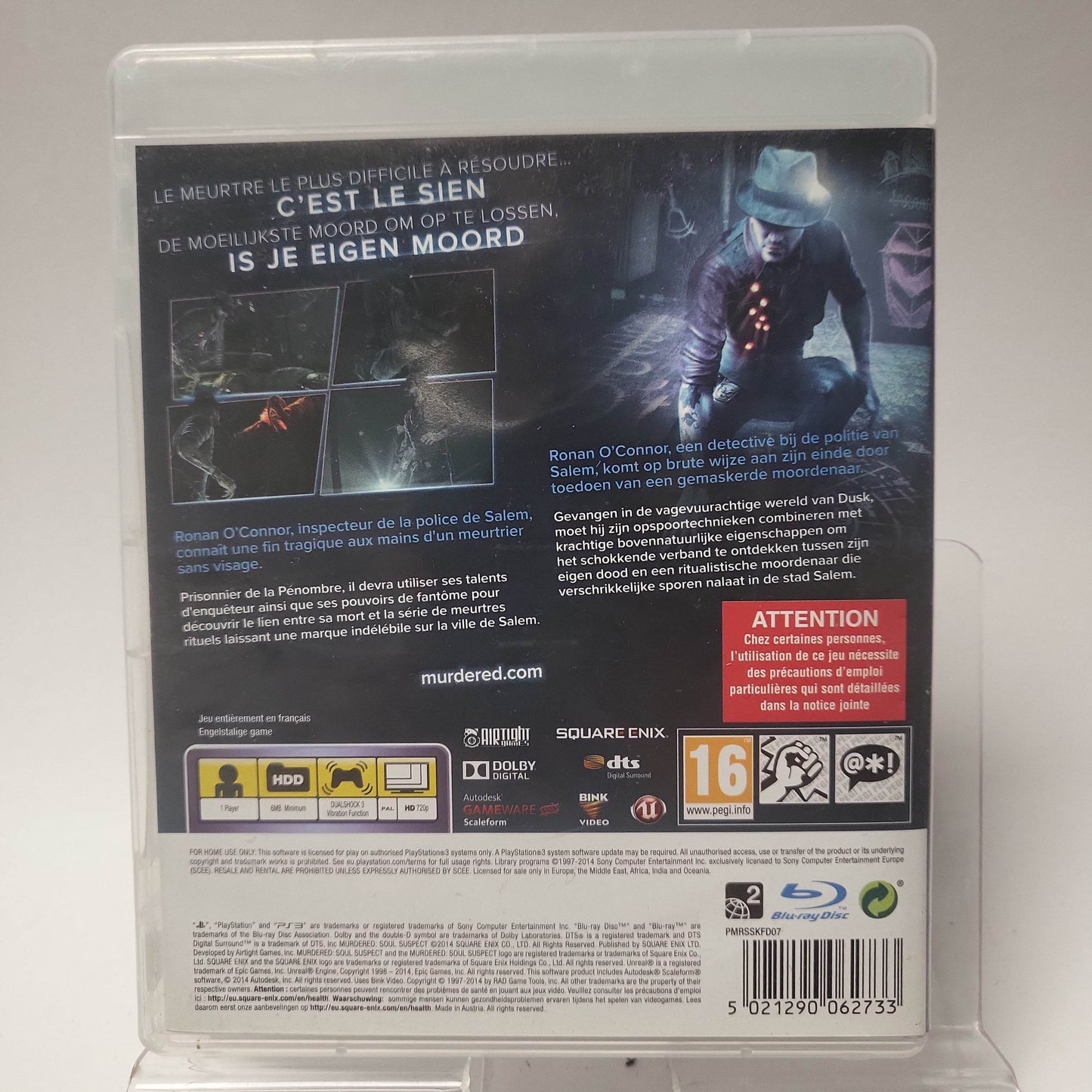 Murdered Soul Suspect Playstation 3 - Feniks Gameshop