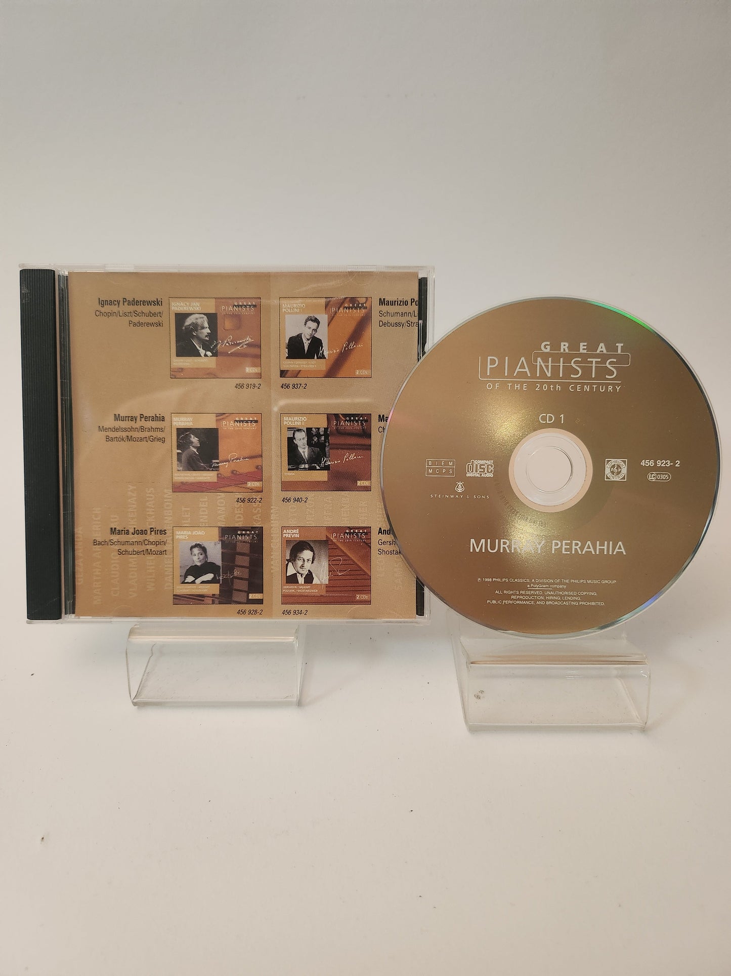 Murray Perahia: Great Pianists of the 20th Century CD - Cd
