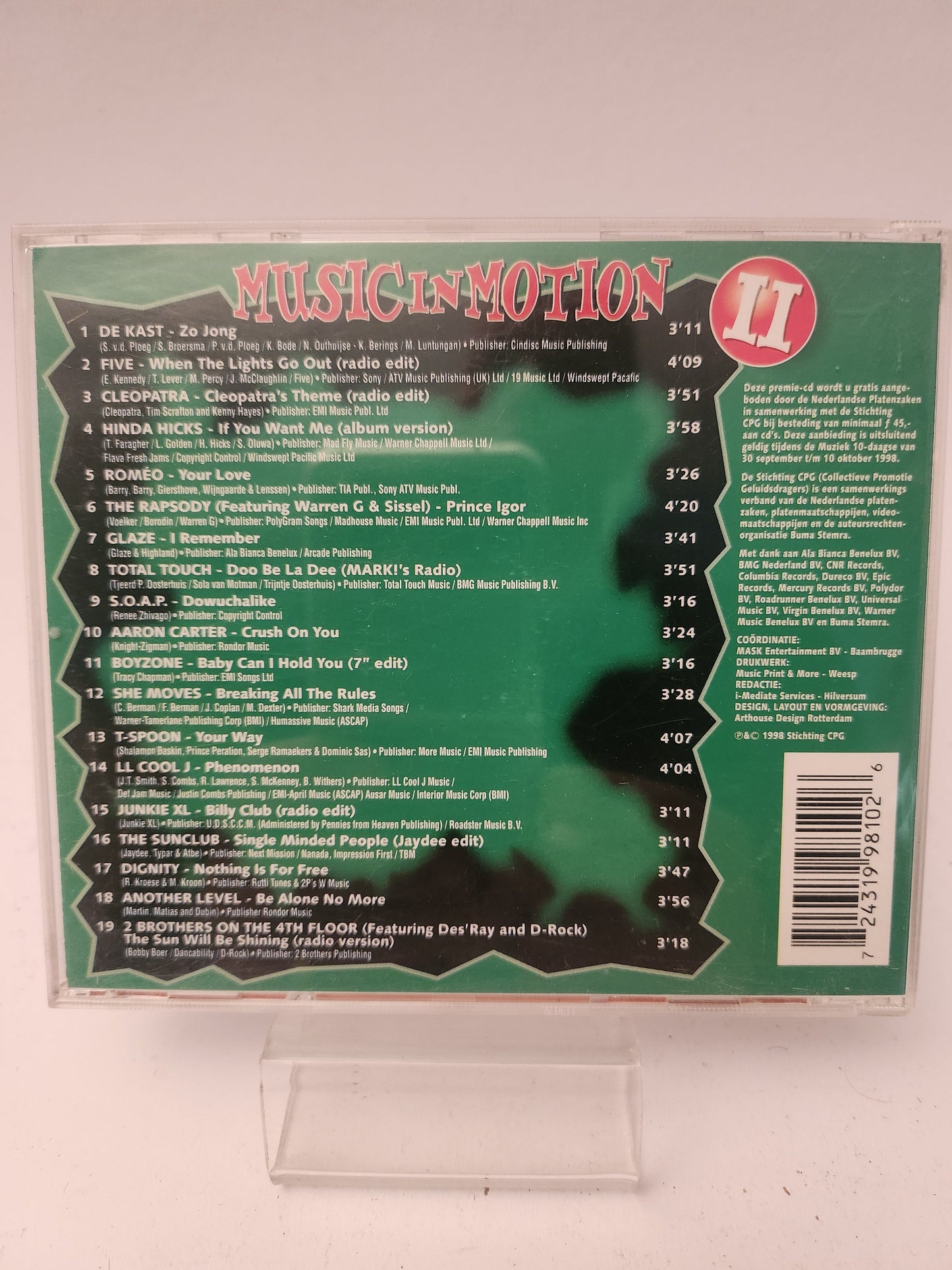 Muziek 10 Daagse: Musin Motion II CD - Cd