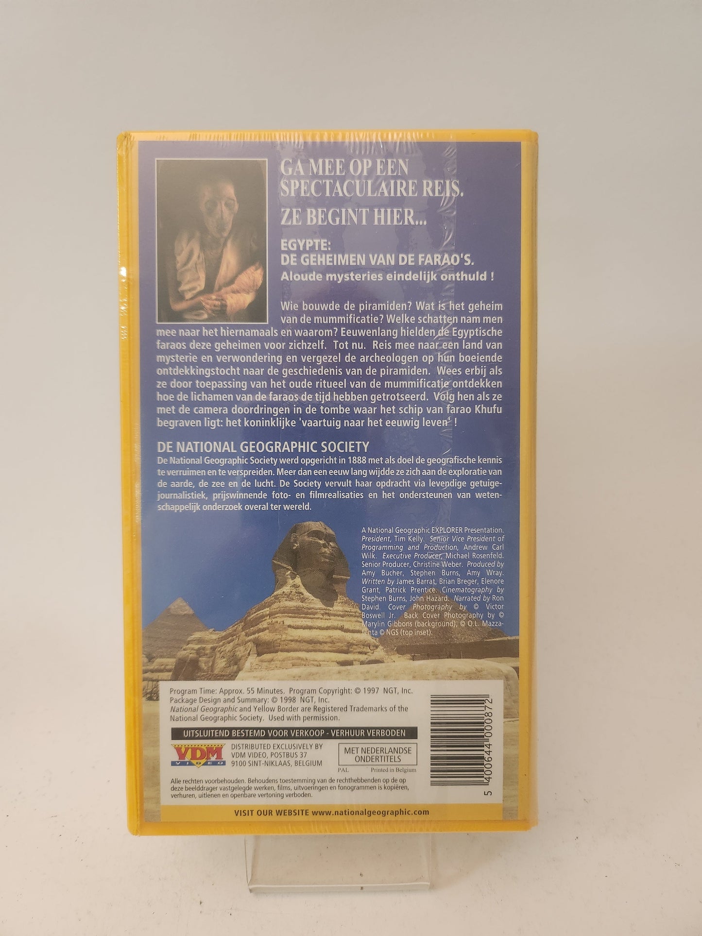 National Geographic Video: Egypte de Geheimen van de Farao’s geseald VHS - VHS Volwassenen
