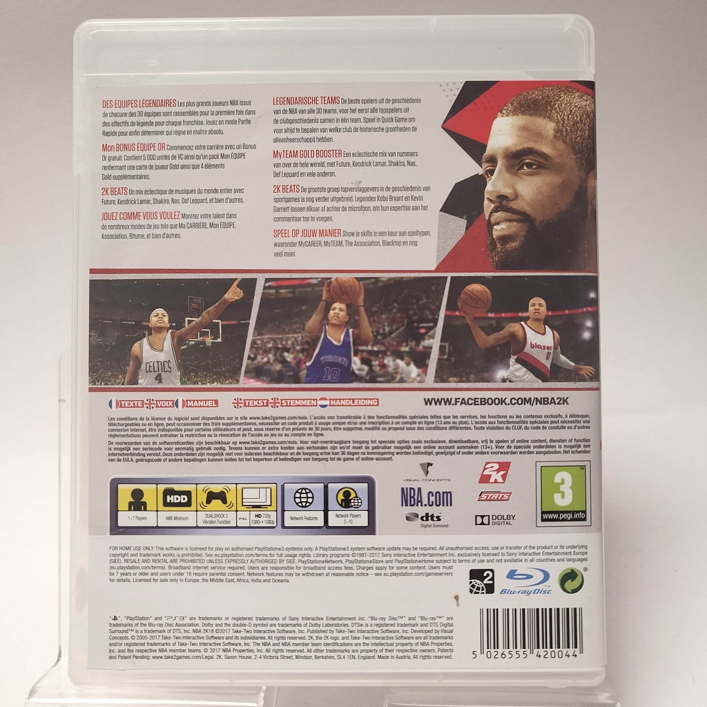 NBA 2K 18 Playstation 3 - Feniks Gameshop