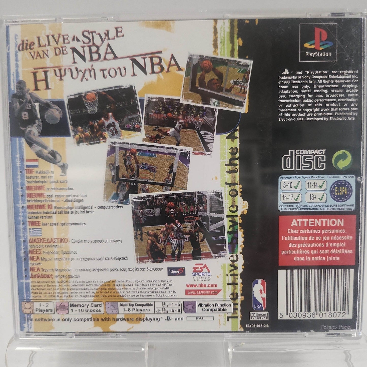 NBA Live 99 Playstation 1 - Feniks Gameshop