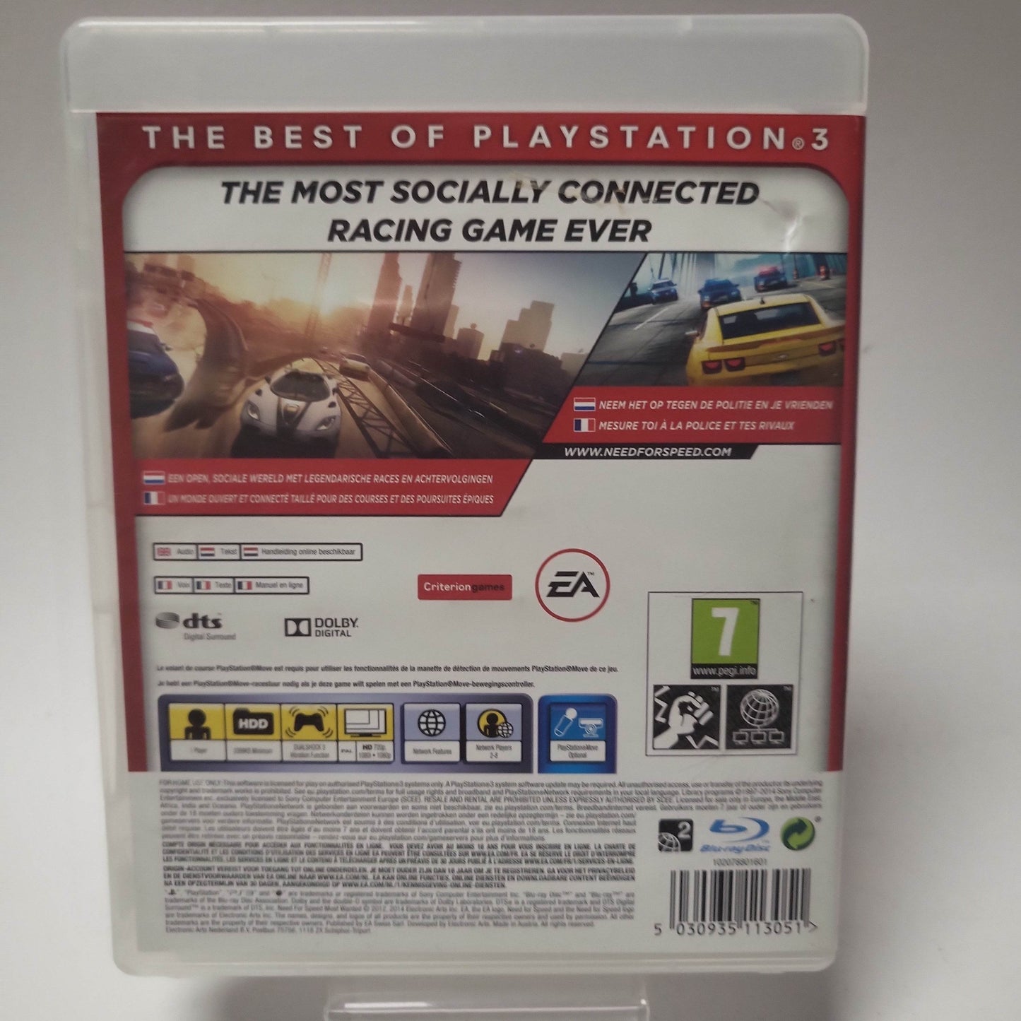 Need for Speed Most Wanted Essentials Edition (No Book) Playstation 3 - Feniks Gameshop