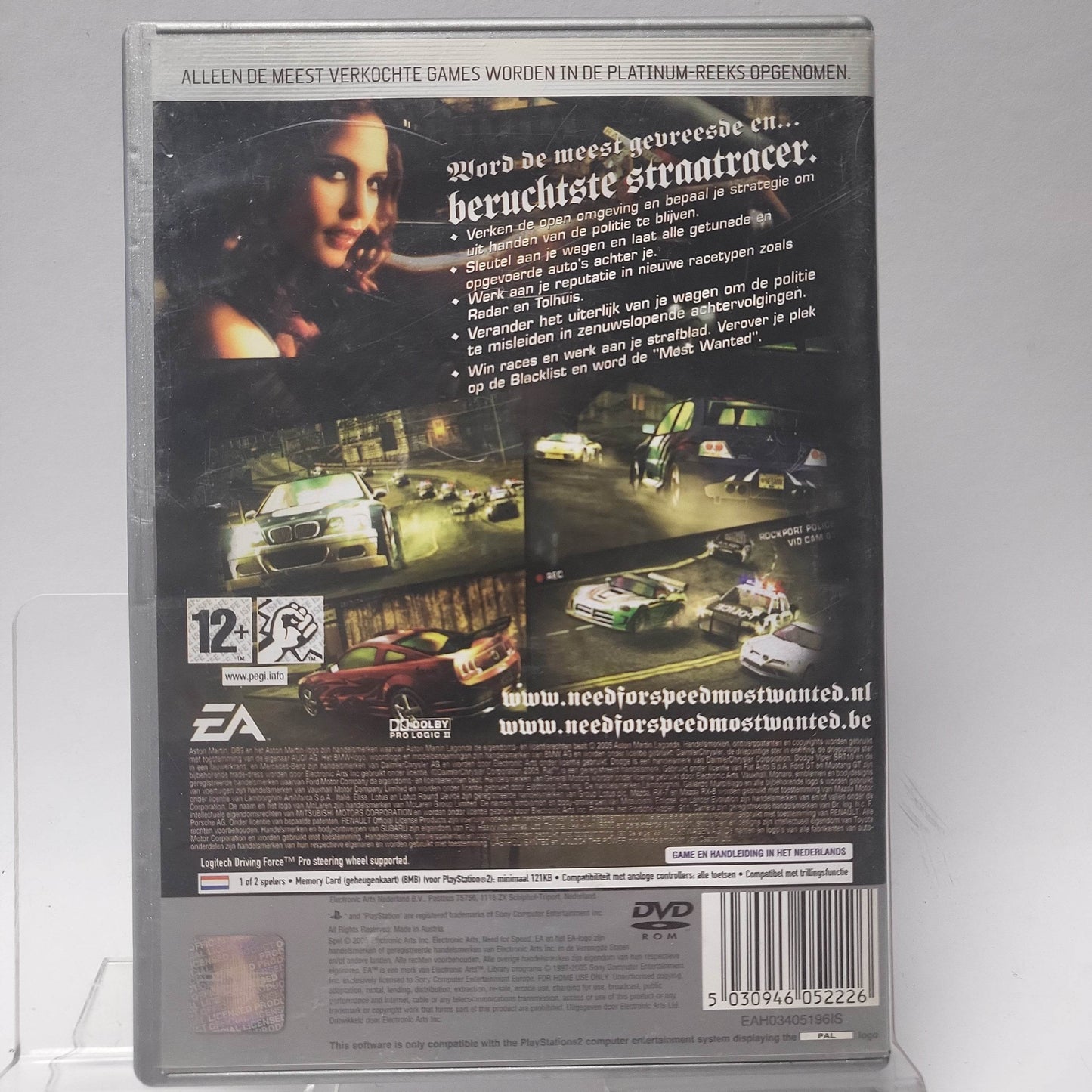 Need for Speed Most Wanted Platinum Edition Playstation 2 - Feniks Gameshop