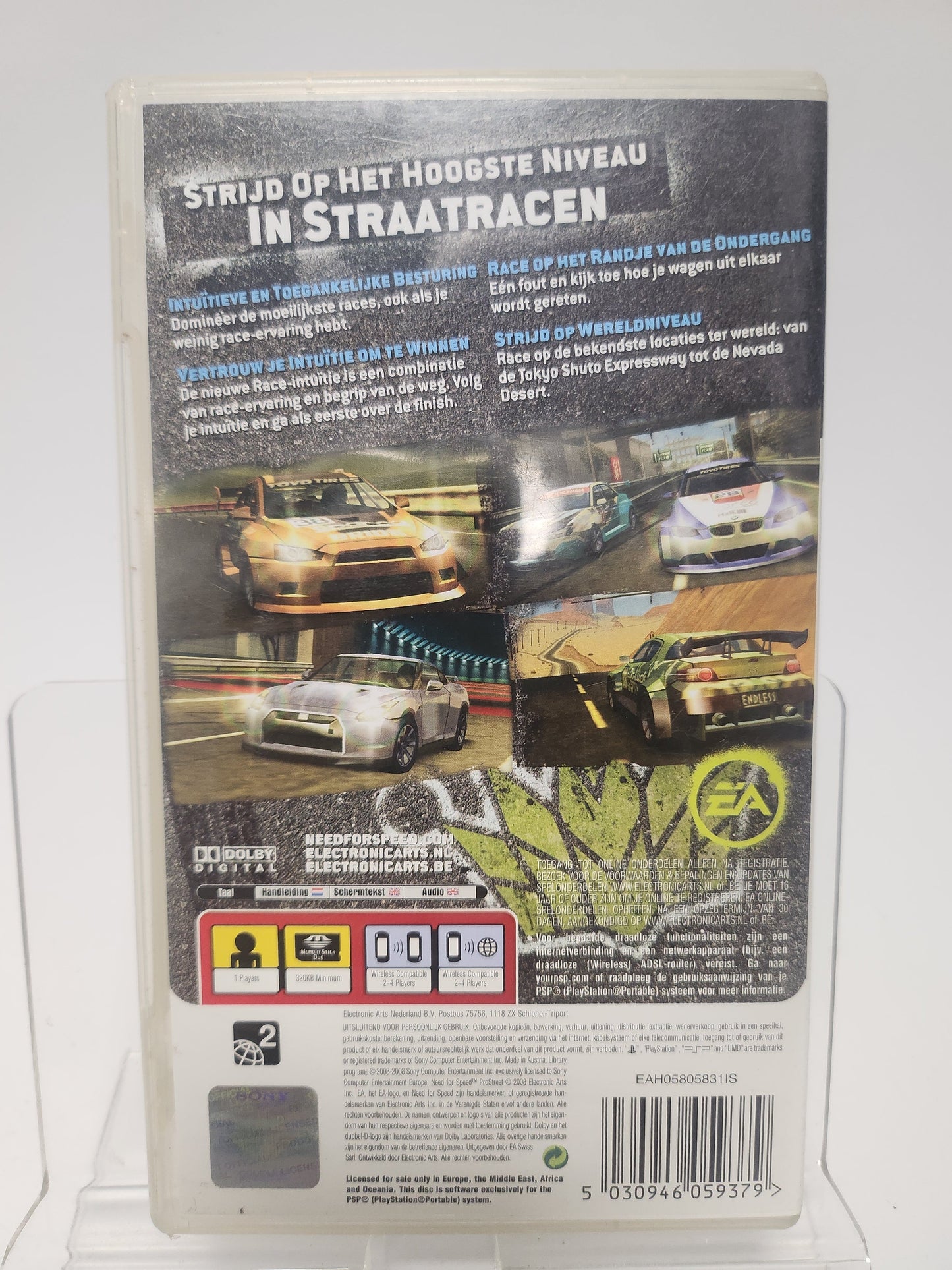 Need for Speed Prostreet Playstation Portable - Playstation Portable Games