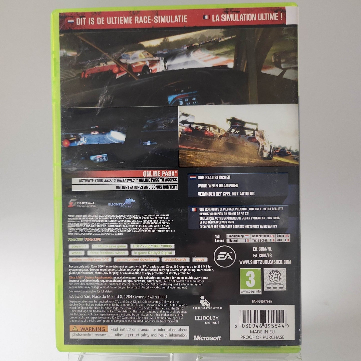 Need for Speed Shift 2 Unleashed Xbox 360 - Feniks Gameshop