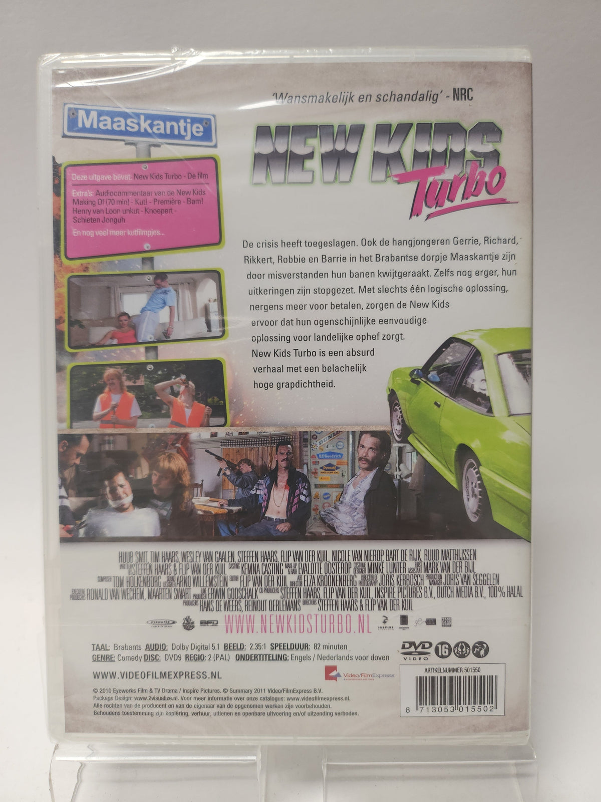 New Kids Turbo ’Niemand komt aan Maaskantje’ geseald DVD - Dvd Volwassenen