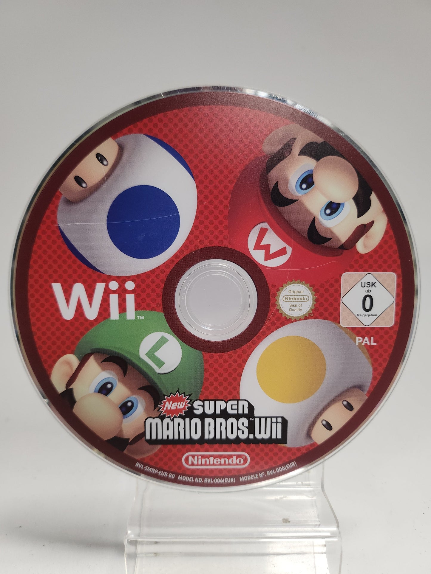 New Super Mario Bros (Disc Only) Nintendo Wii - Nintendo Wii Games