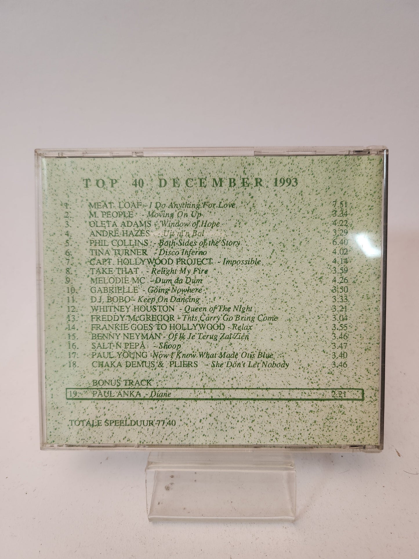 Nieuwe Top 40 Hits December ’93 CD - Cd