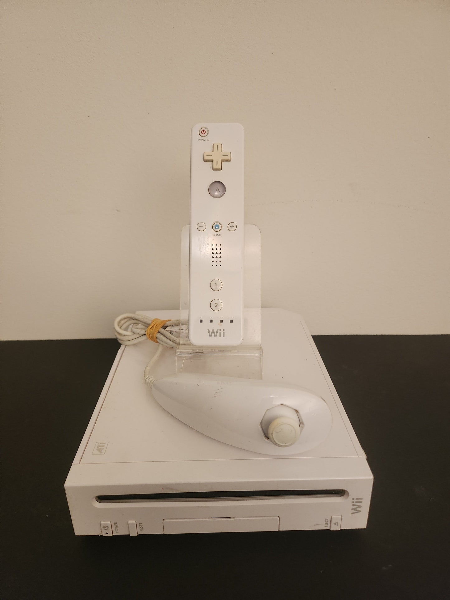 Nintendo Wii Wit Compleet + Wii Controller + Nunchuck - Nintendo Wii Consoles