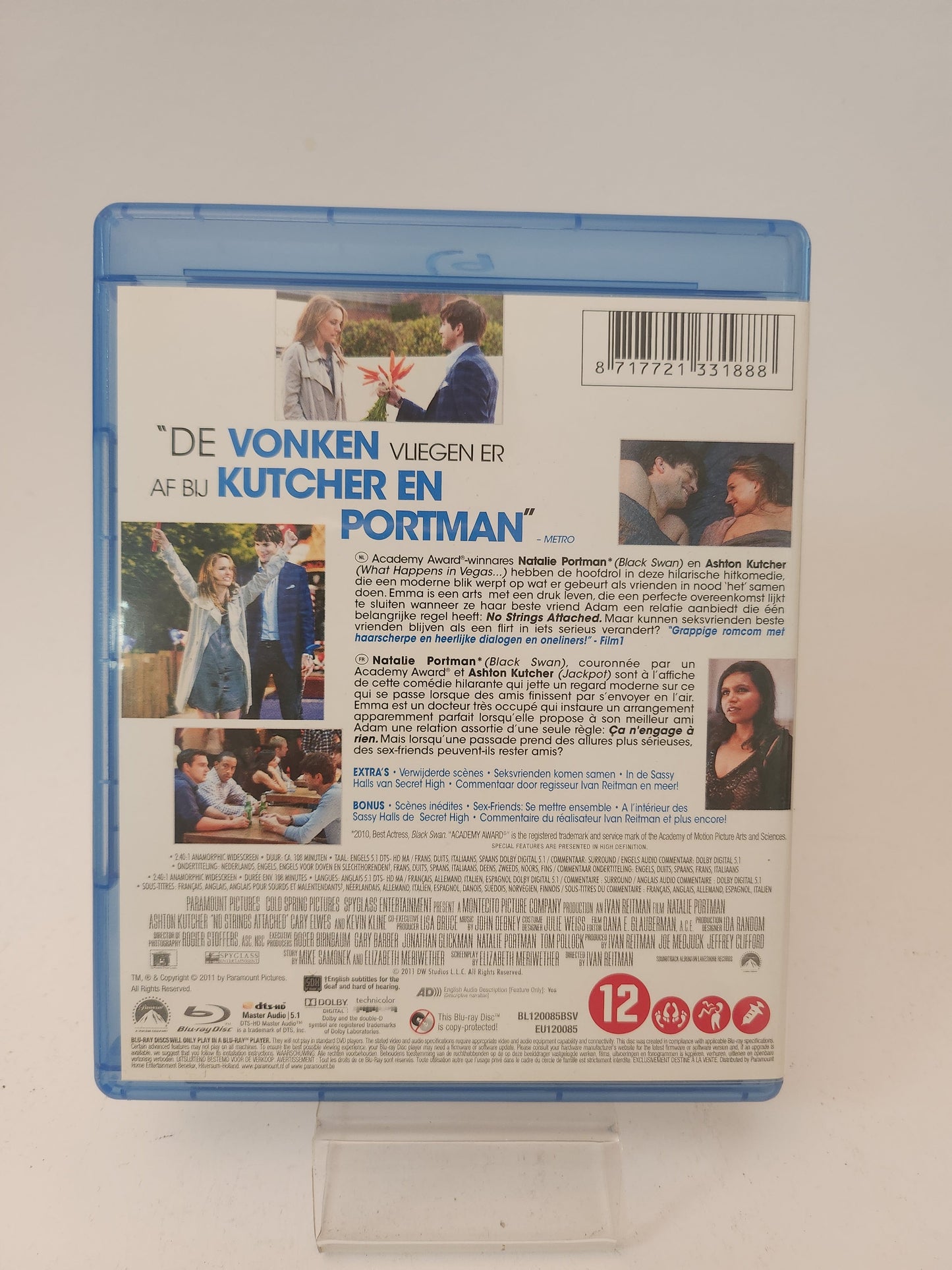 No Strings Attached Blu-Ray - Blu-Ray