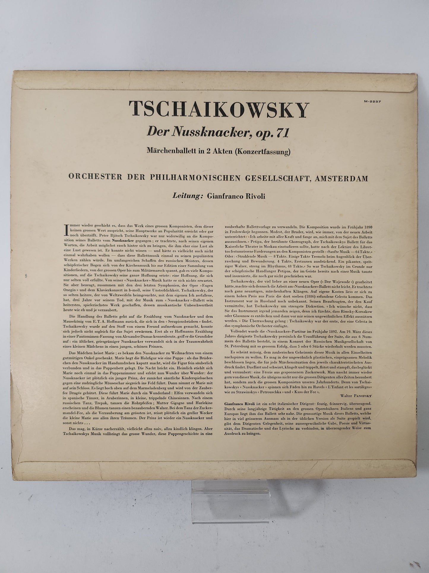 Nussknacker Ballett in 2 Akten LP Vinyl - Lp Vinyl