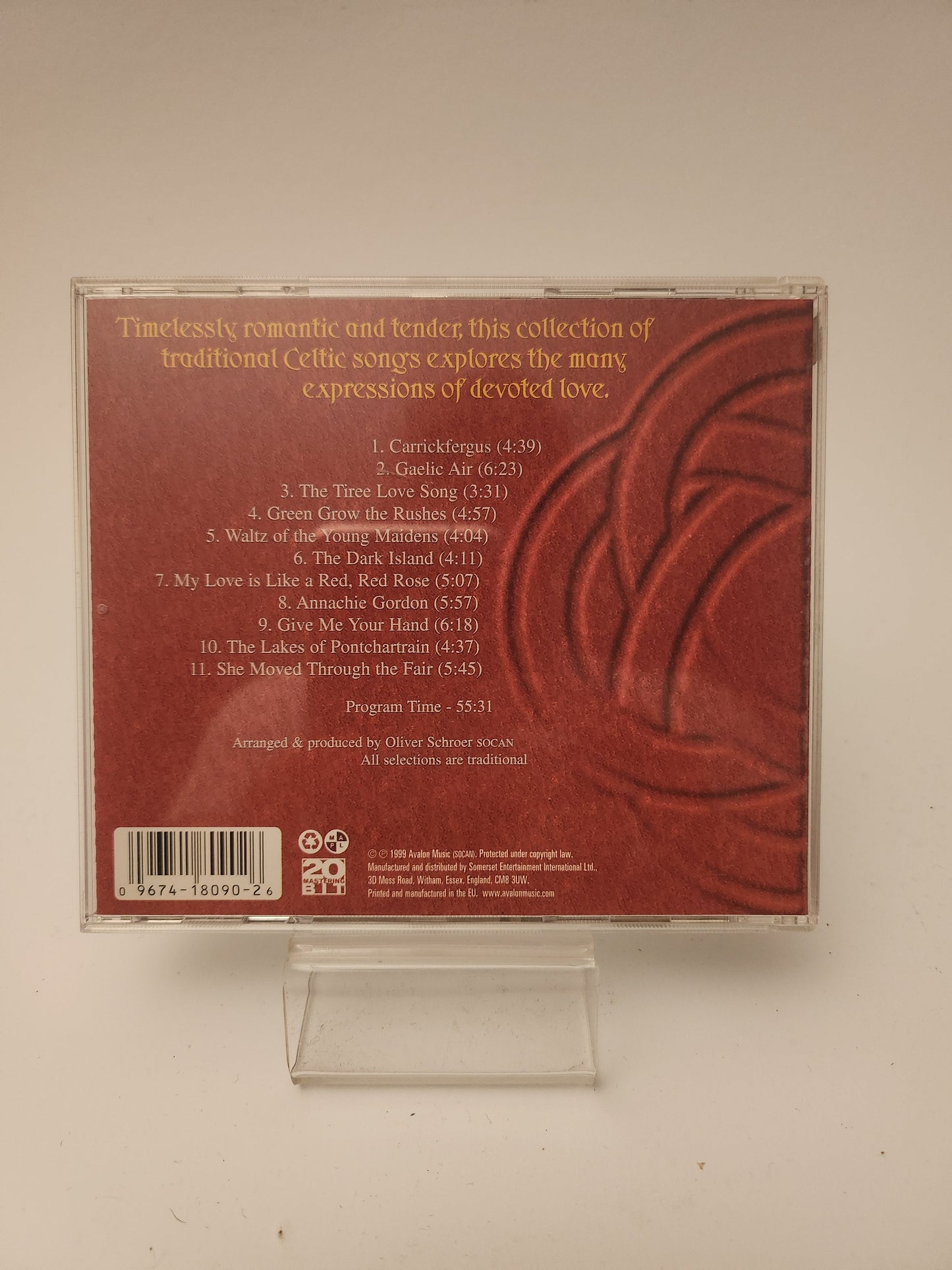 Oliver Schroer: Celtic Devotion CD - Cd