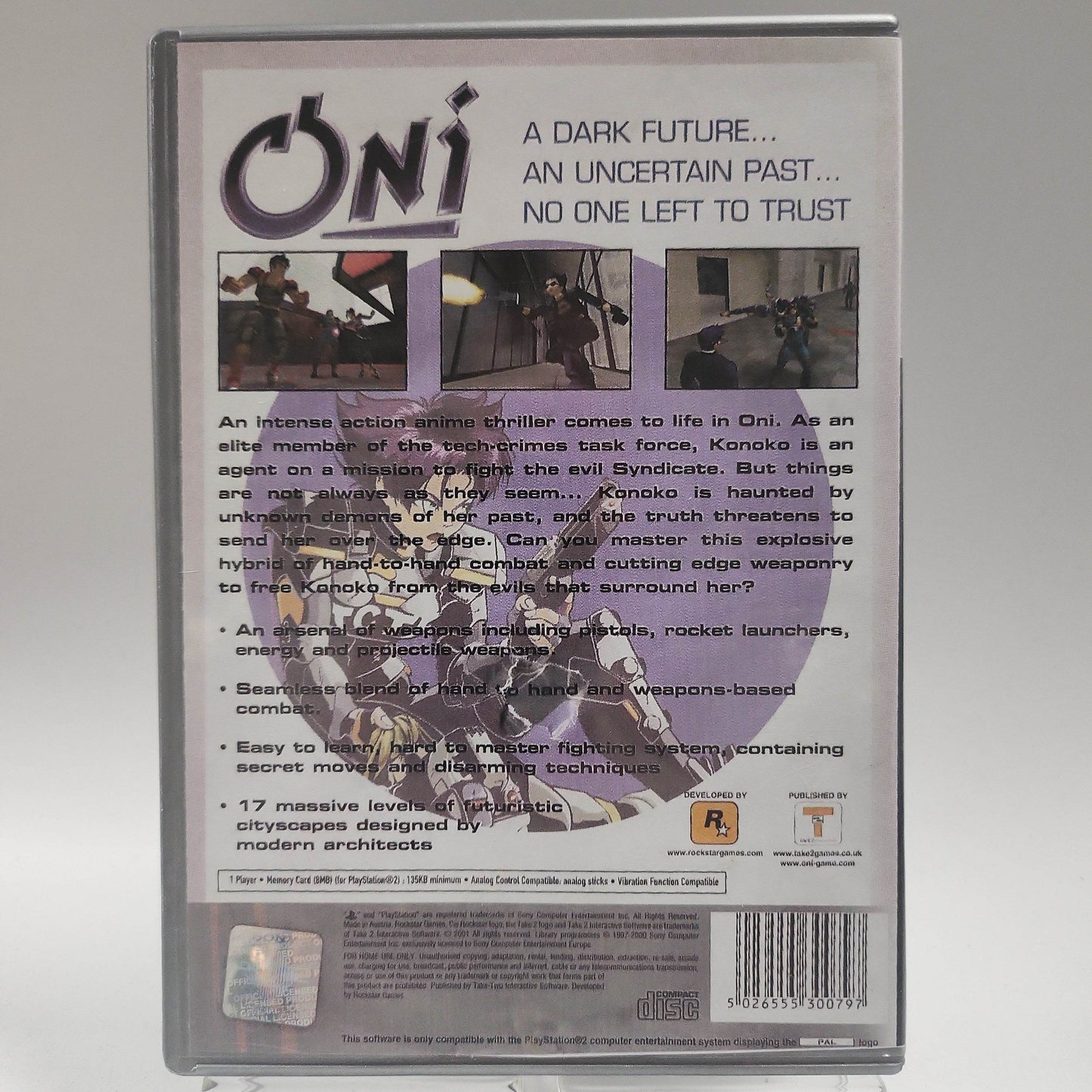 Oni Platinum Edition (Copy Cover) Playstation 2 - Feniks Gameshop