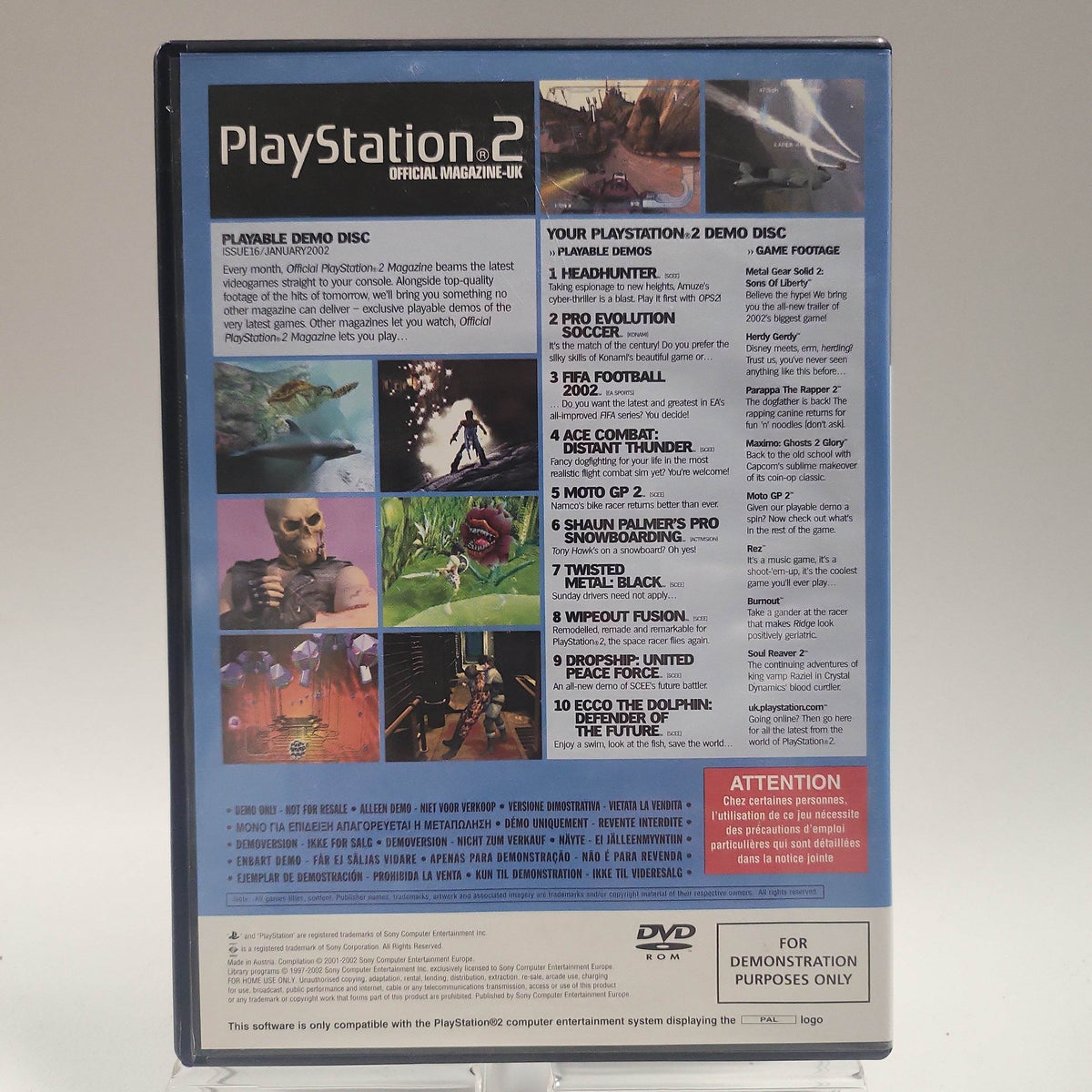 Ops2m Demo 16 Playstation 2 - Feniks Gameshop