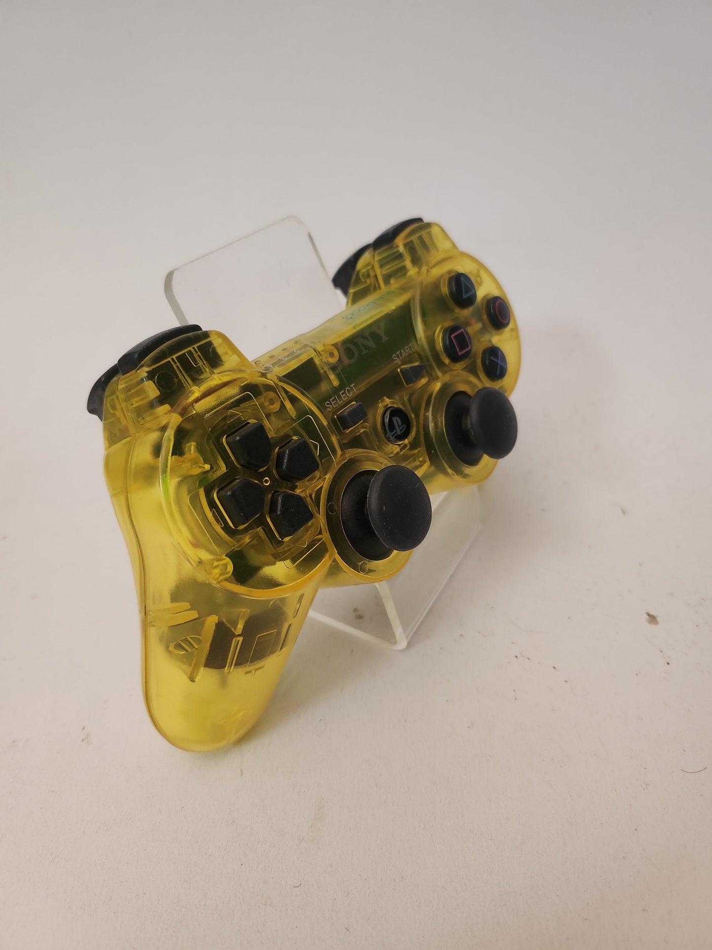 Orginele Transparant Gele Sony Controller Playstation 3 - Playstation 3 Accessoires
